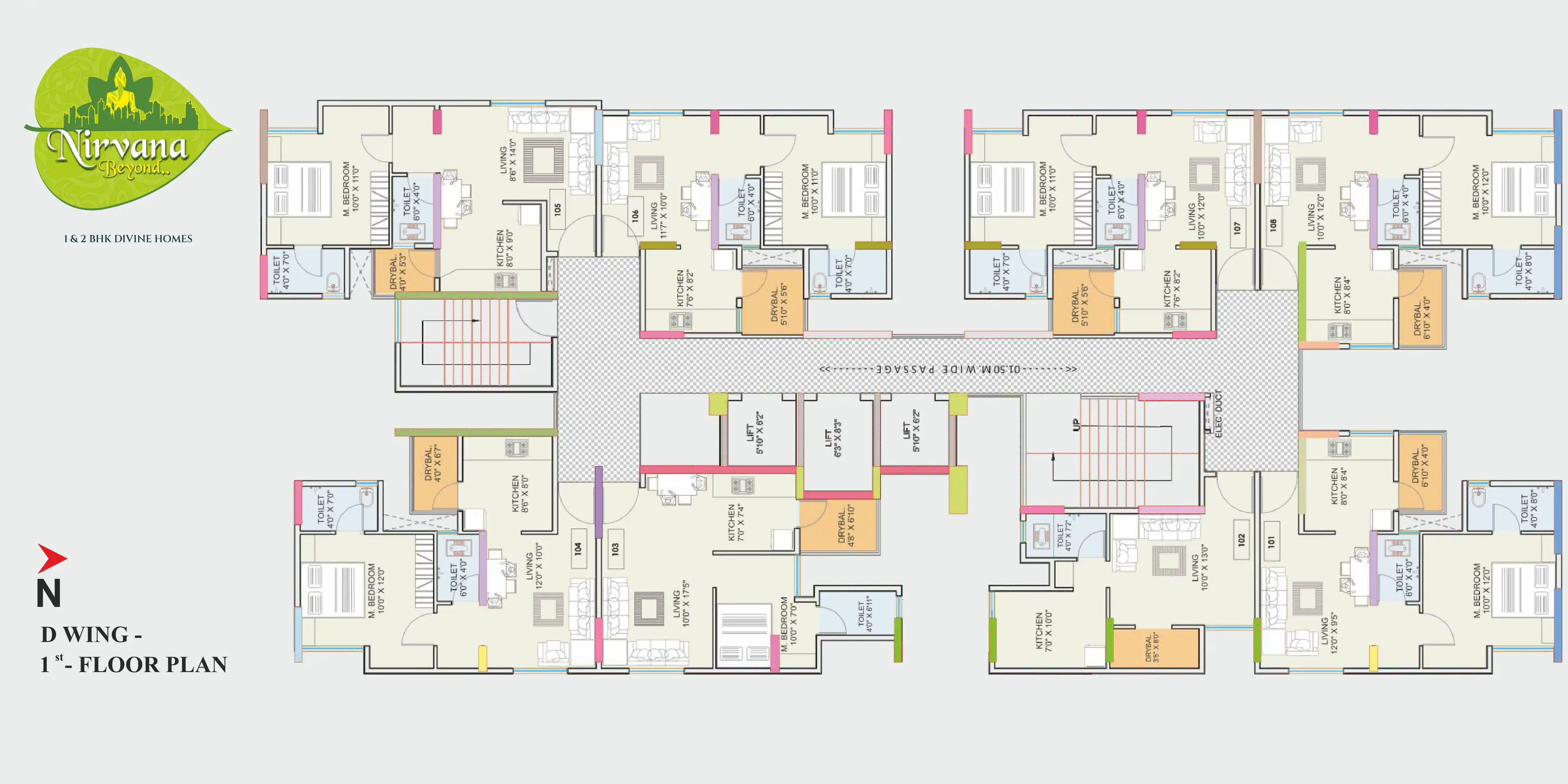 Nexus Nirvana Beyond Floor plan 1