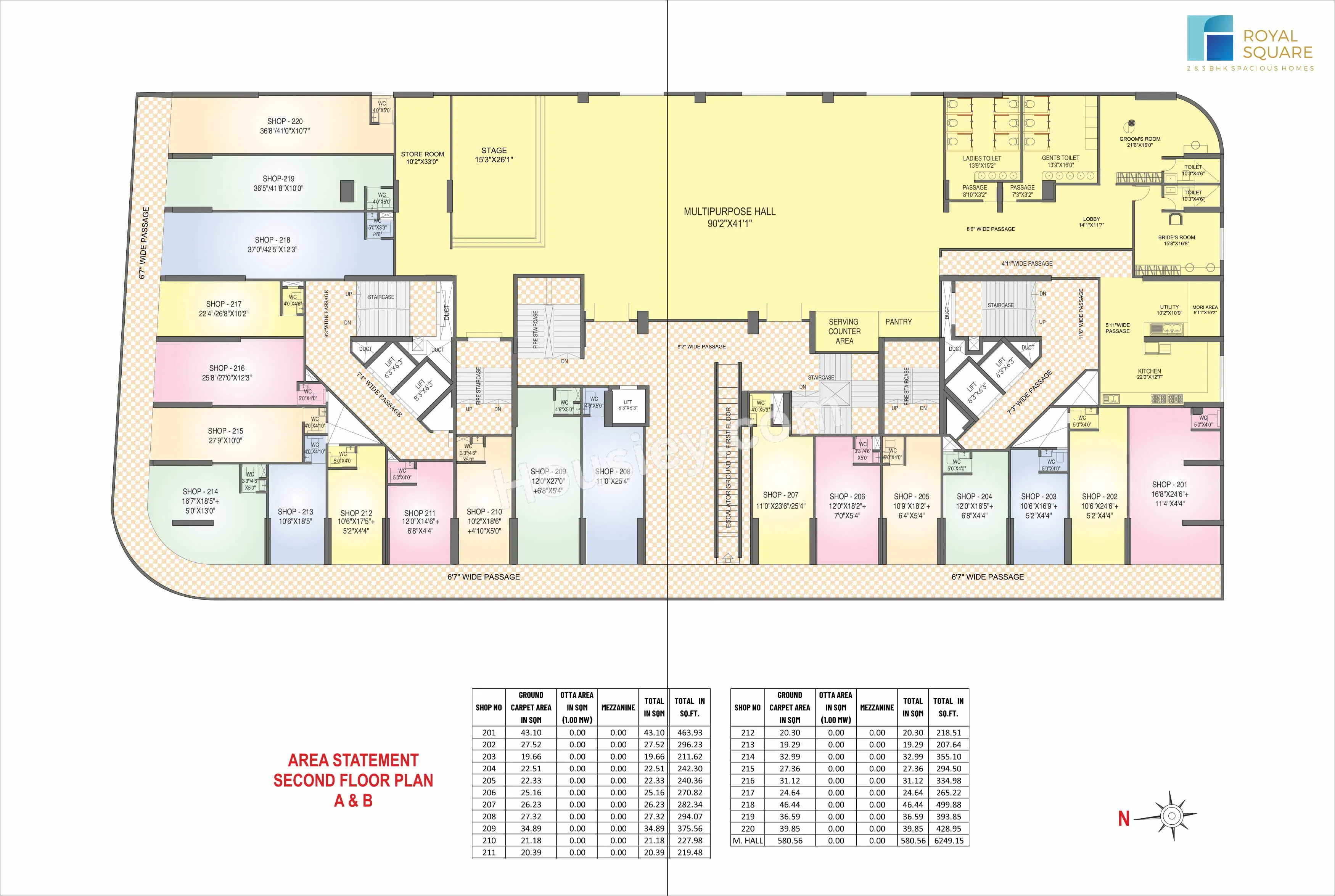 Nisarg Royal Square Master Plan