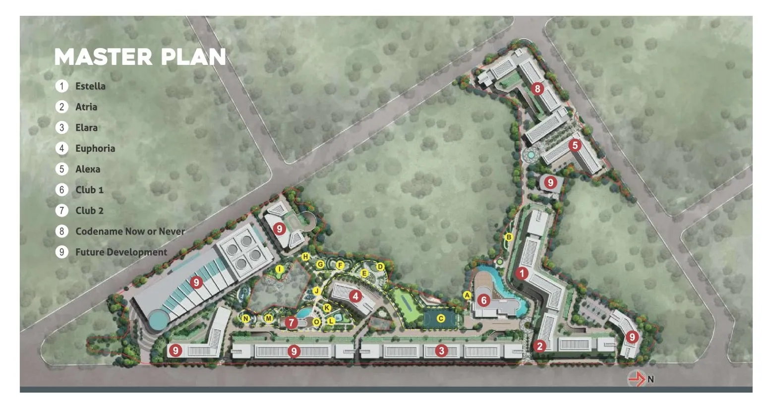 JP North Garden City Master Plan