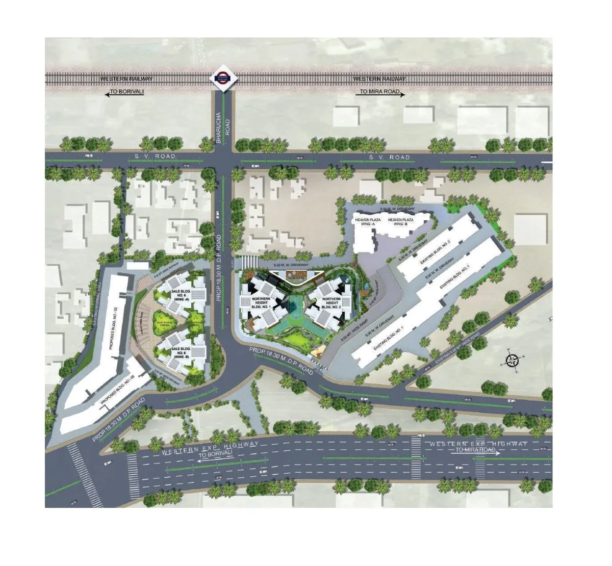N Rose Northern Heights Master Plan