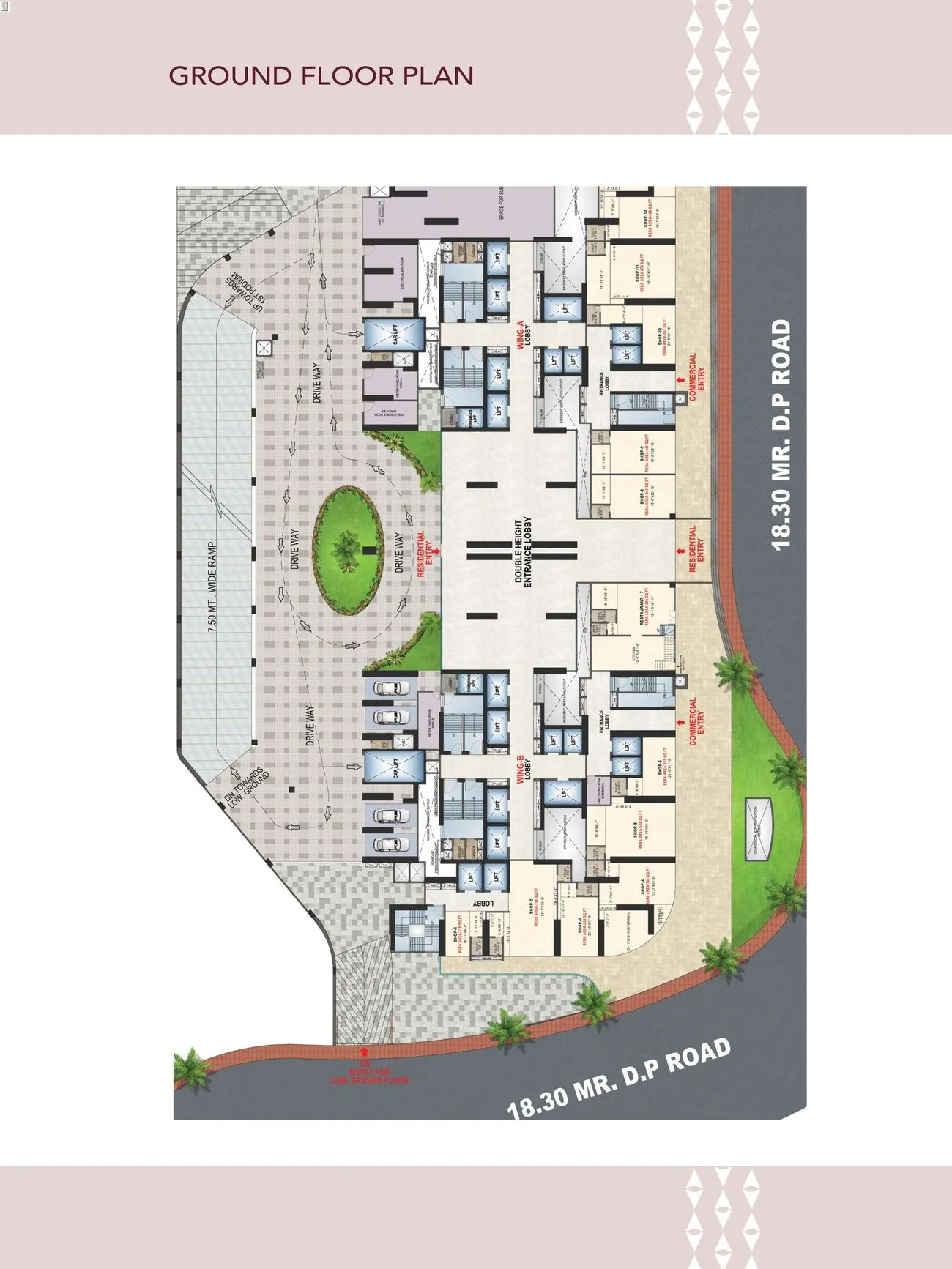 N Rose Northern Hills Floor plan 2