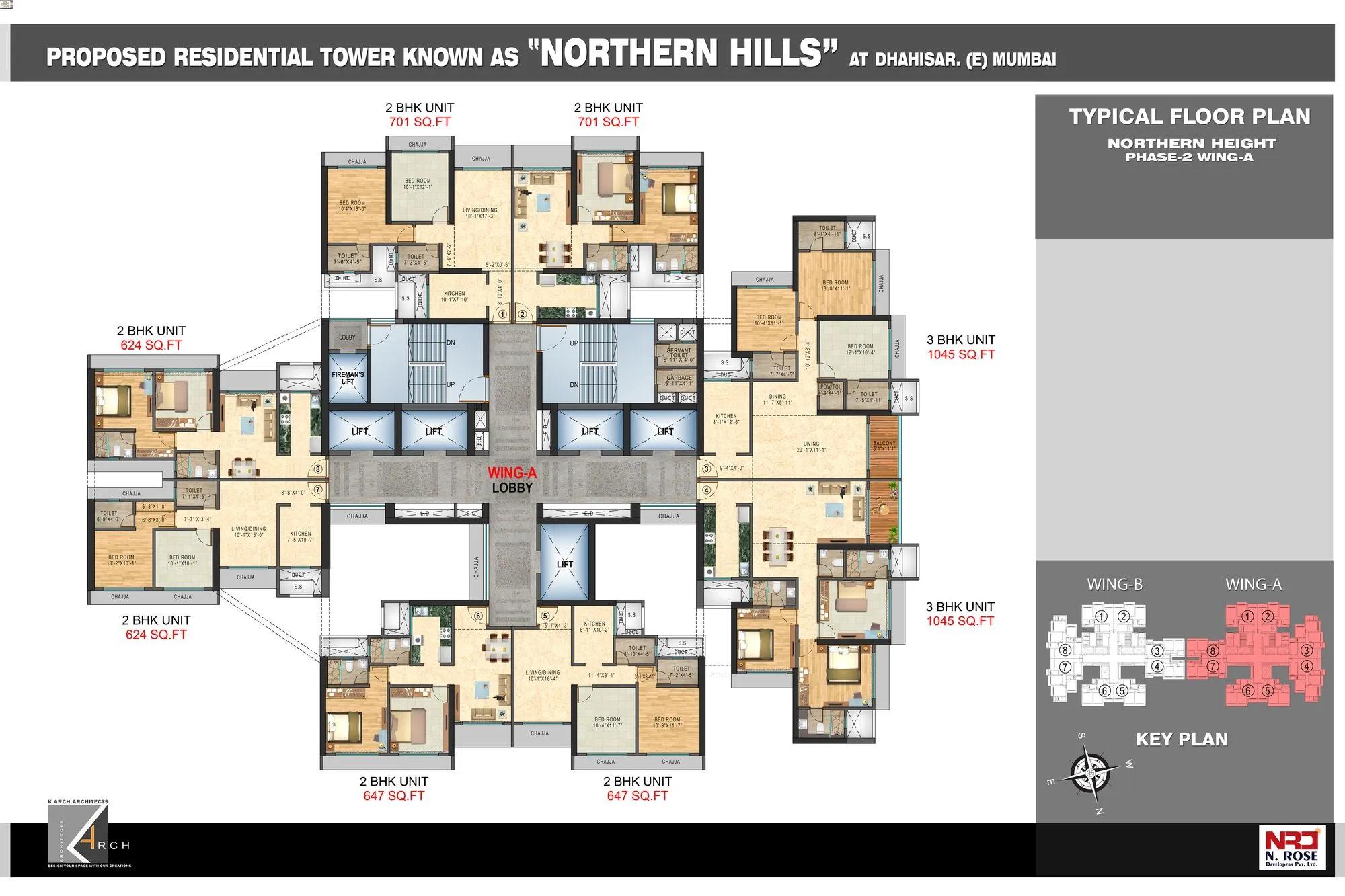 N Rose Northern Hills Floor plan 2