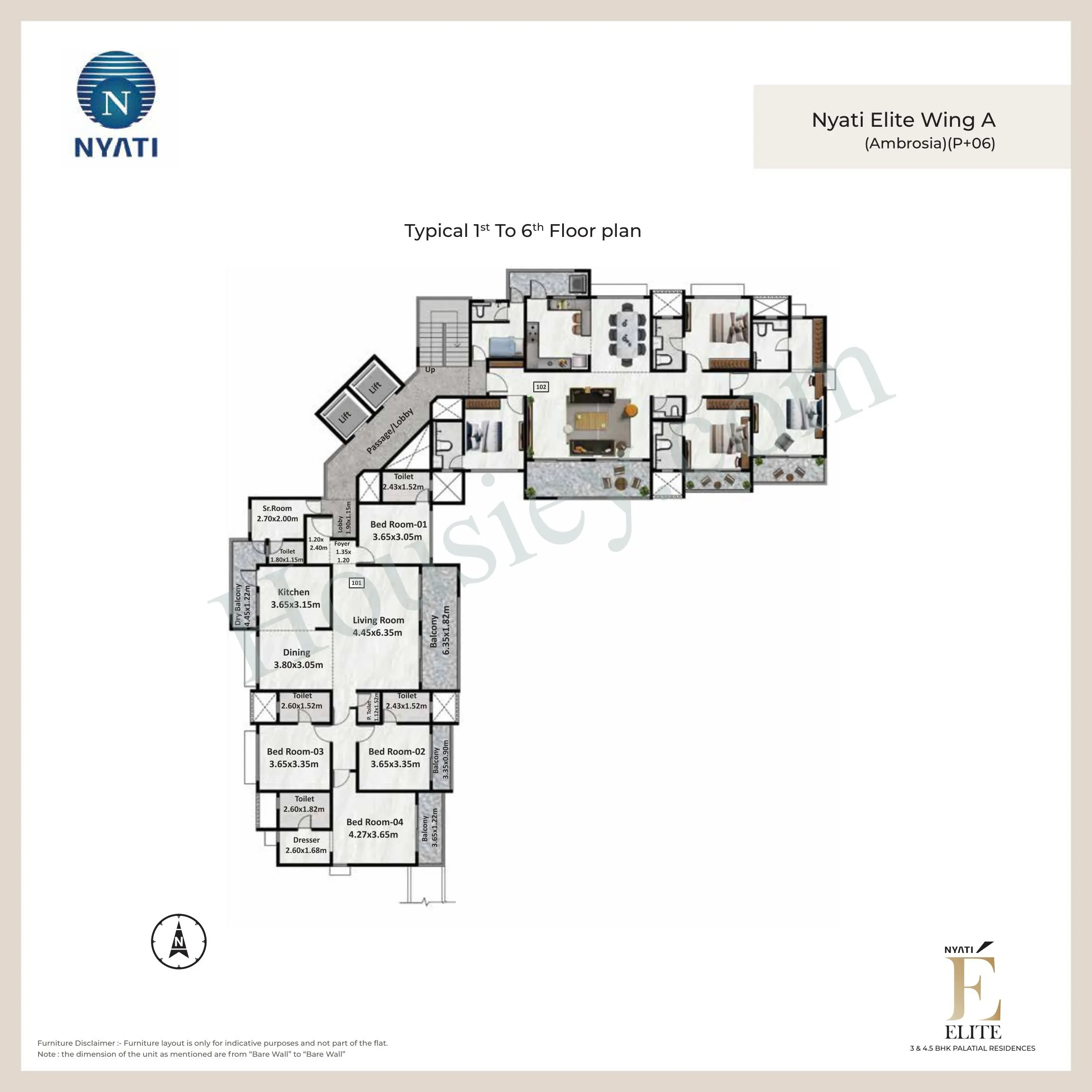 Nyati Elite Floor plan 1