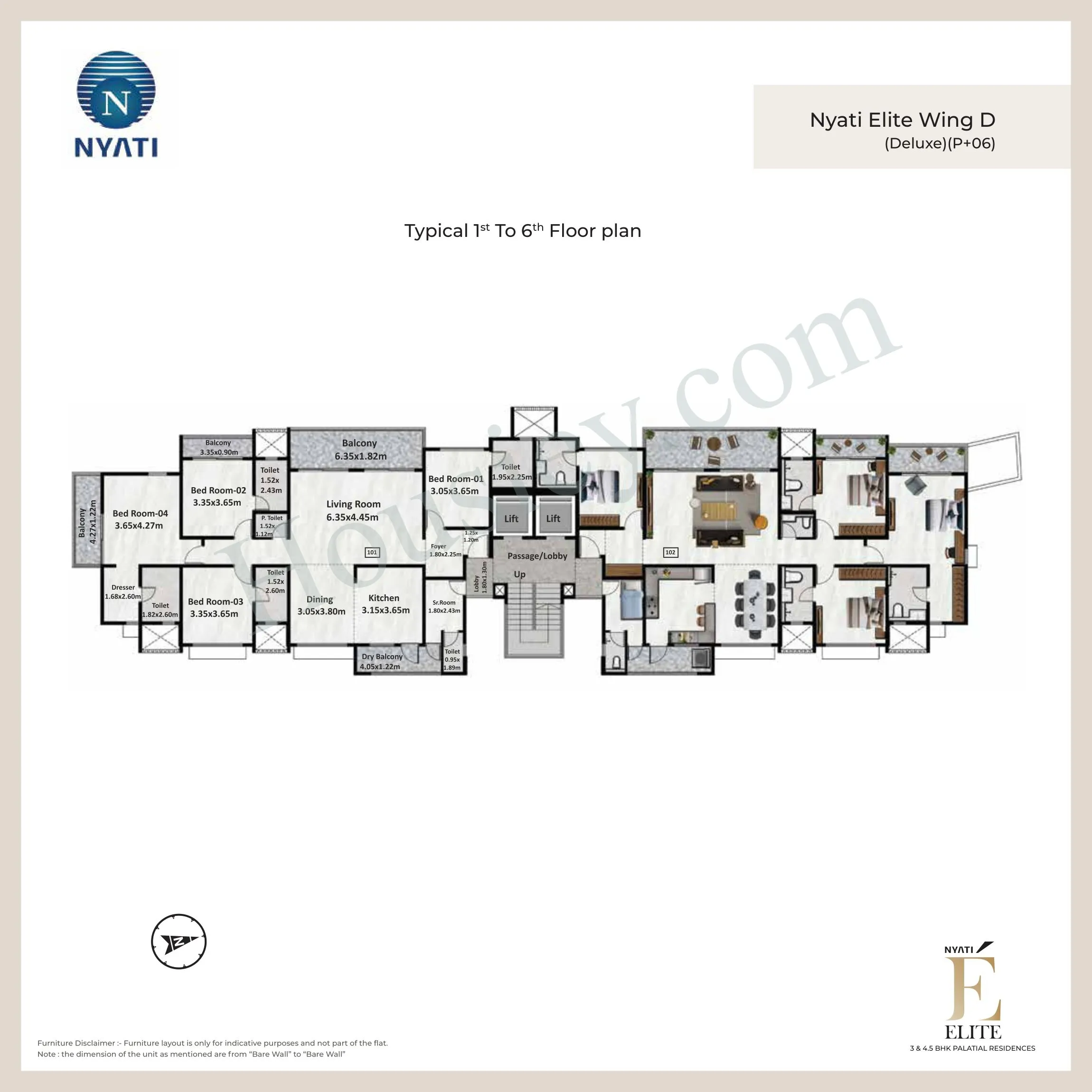 Nyati Elite Floor plan 4