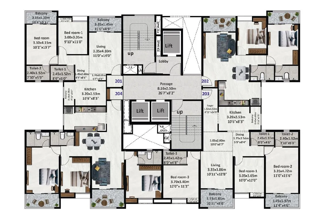 Nyati Emerald Floor plan 1