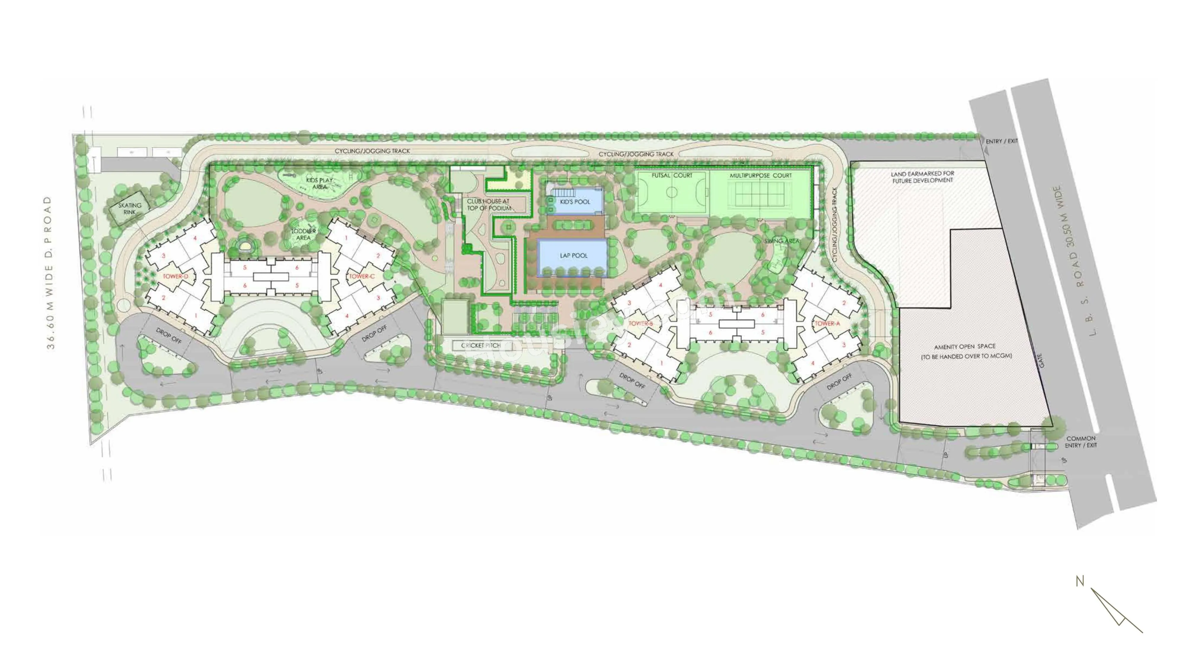 Oberoi Eternia Master Plan