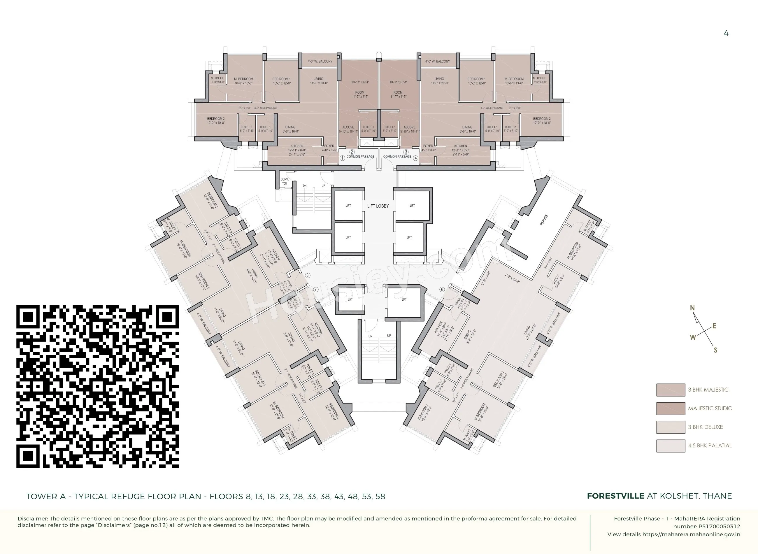 Oberoi Forestville Floor plan 1
