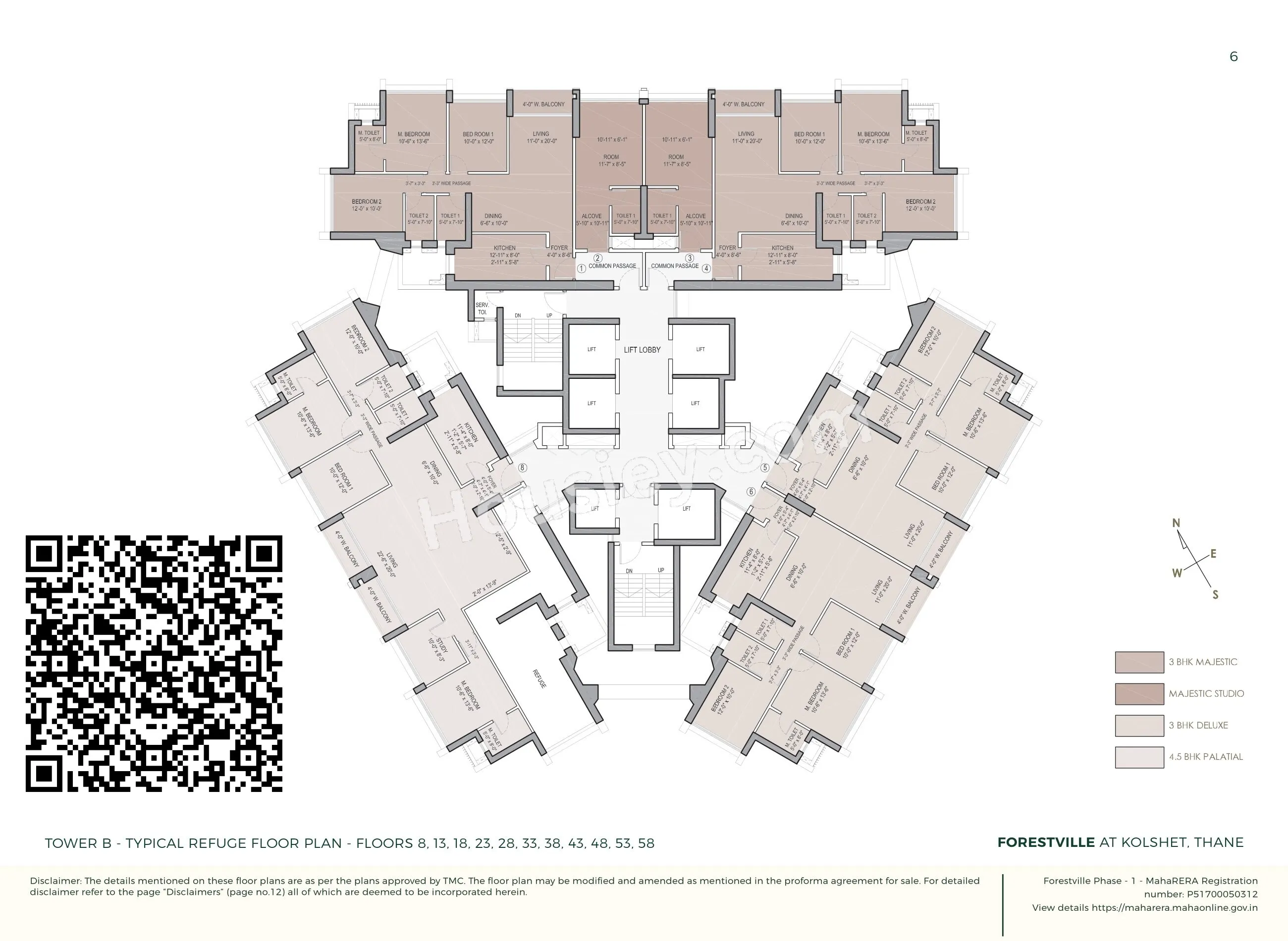 Oberoi Forestville Floor plan 3