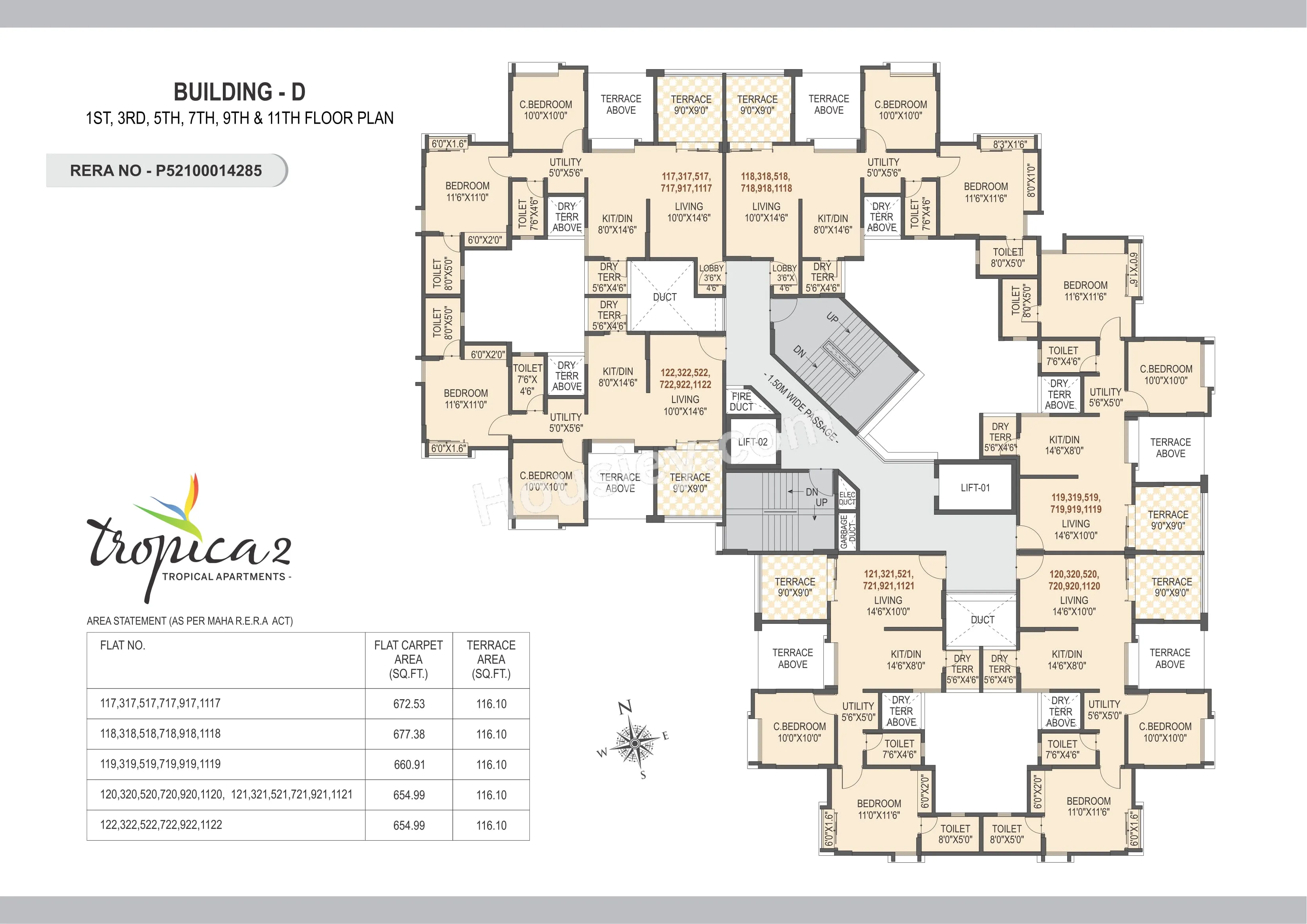Om Tropica Floor plan 1