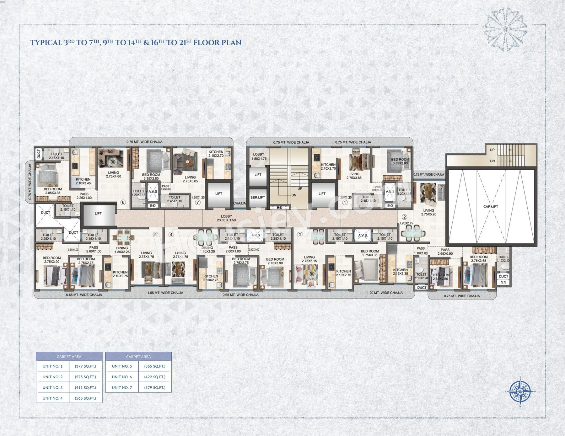Omkaar Solitaire Floor plan 3