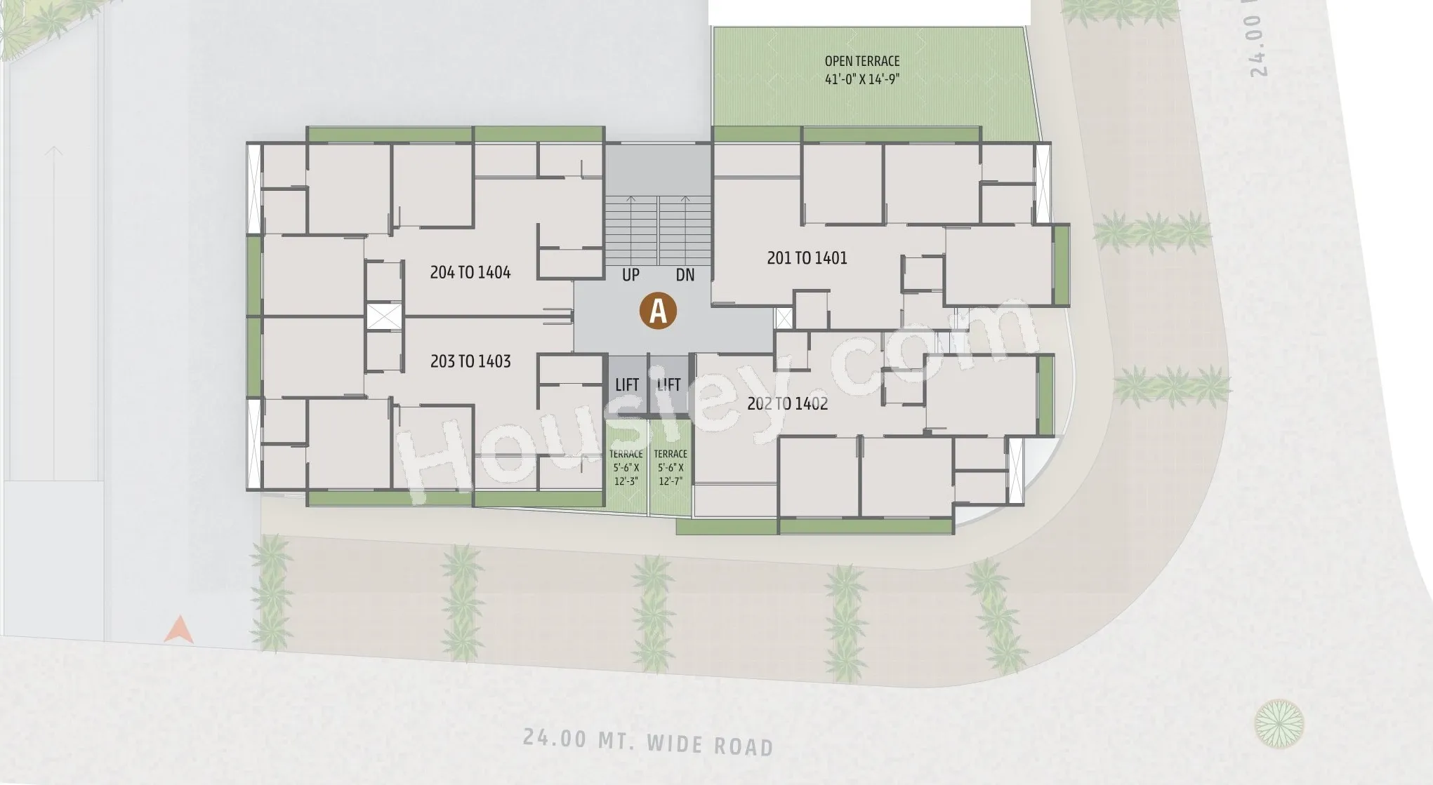 Omkar Lifestyle Floor plan 1