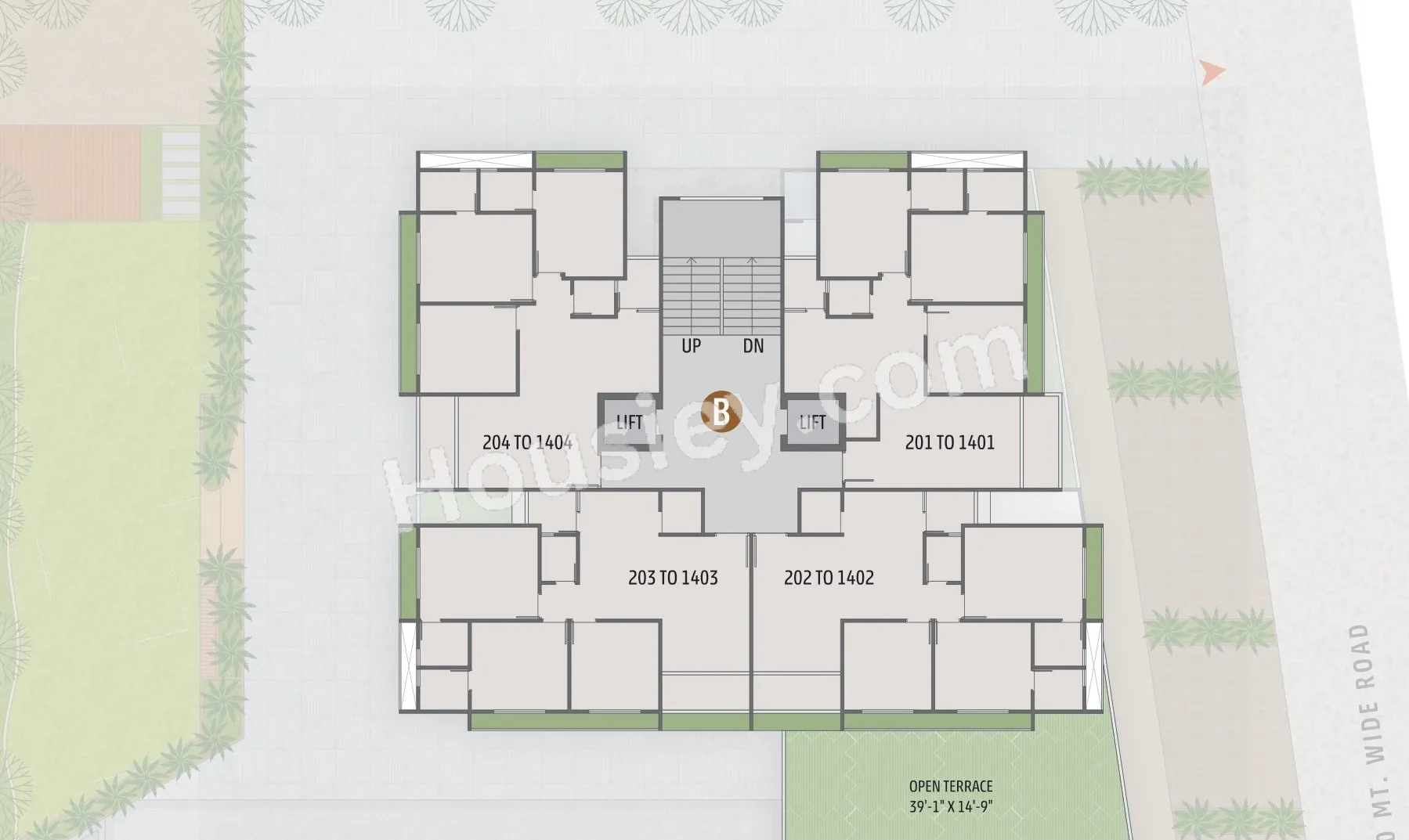 Omkar Lifestyle Floor plan 3