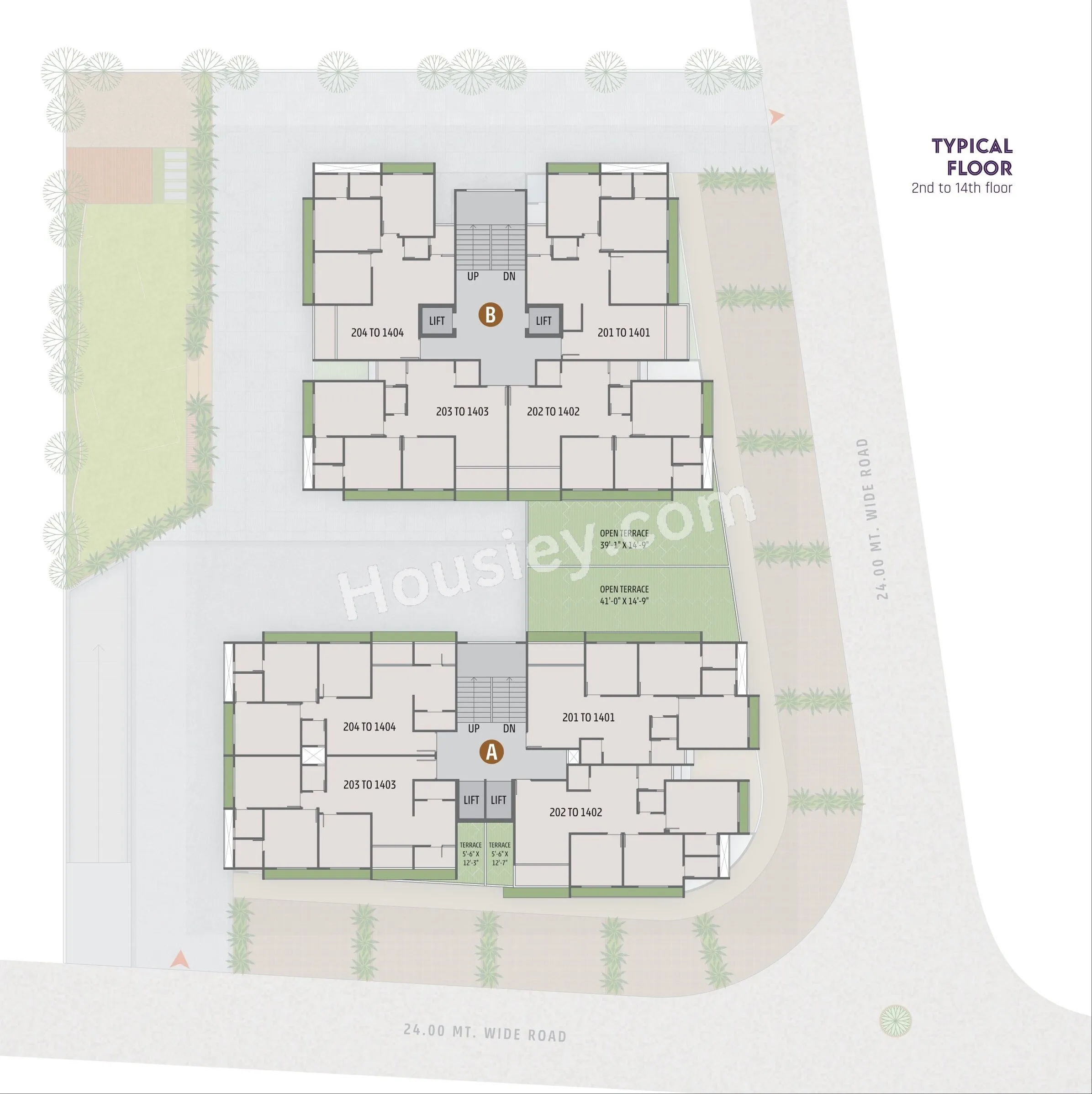 Omkar Lifestyle Floor plan 2