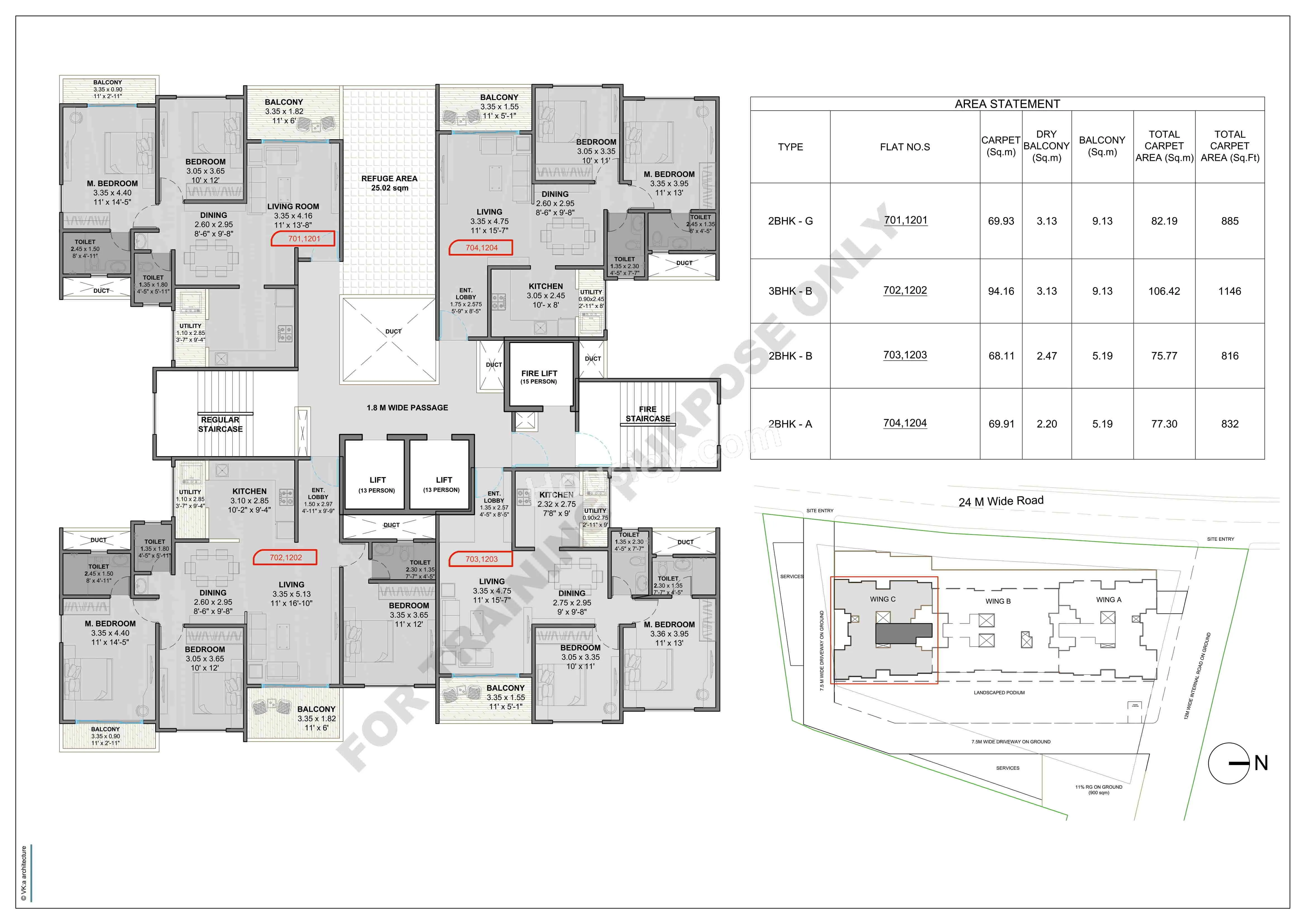 Oree Greater Bavdhan Floor plan 5