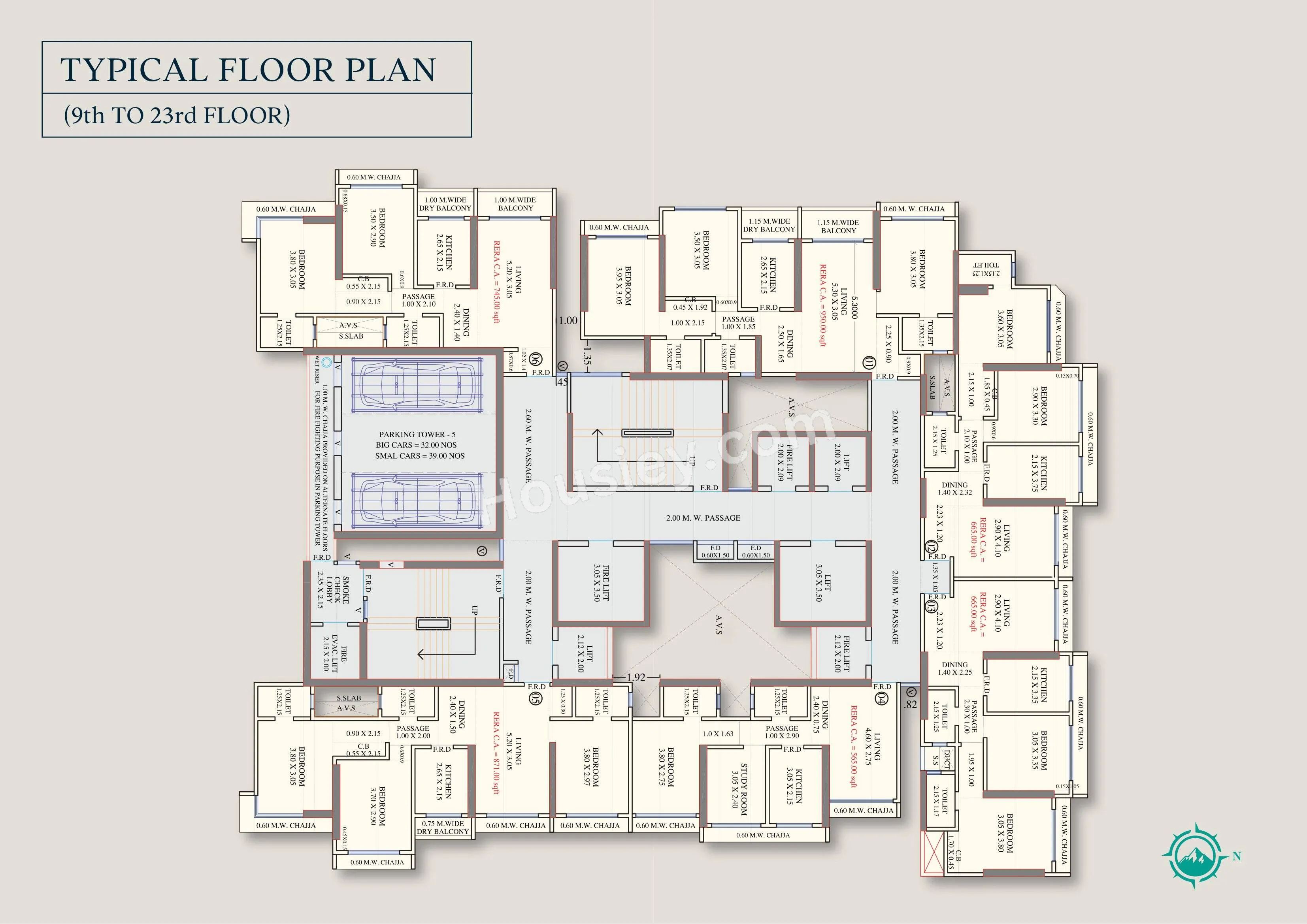 Origin Rock Highland Floor plan 1
