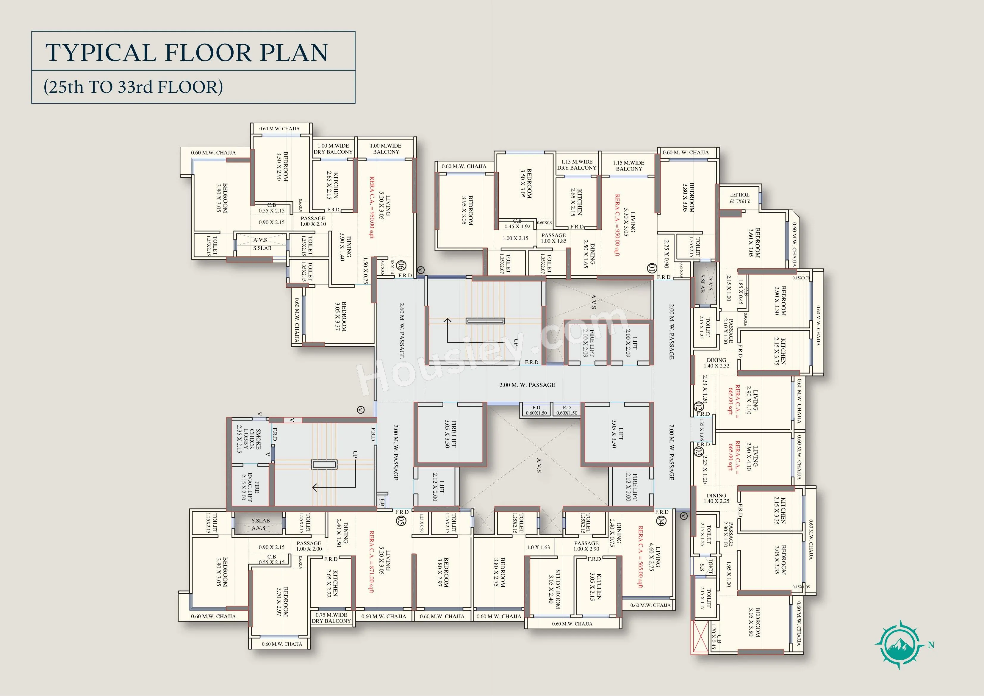 Origin Rock Highland Floor plan 3