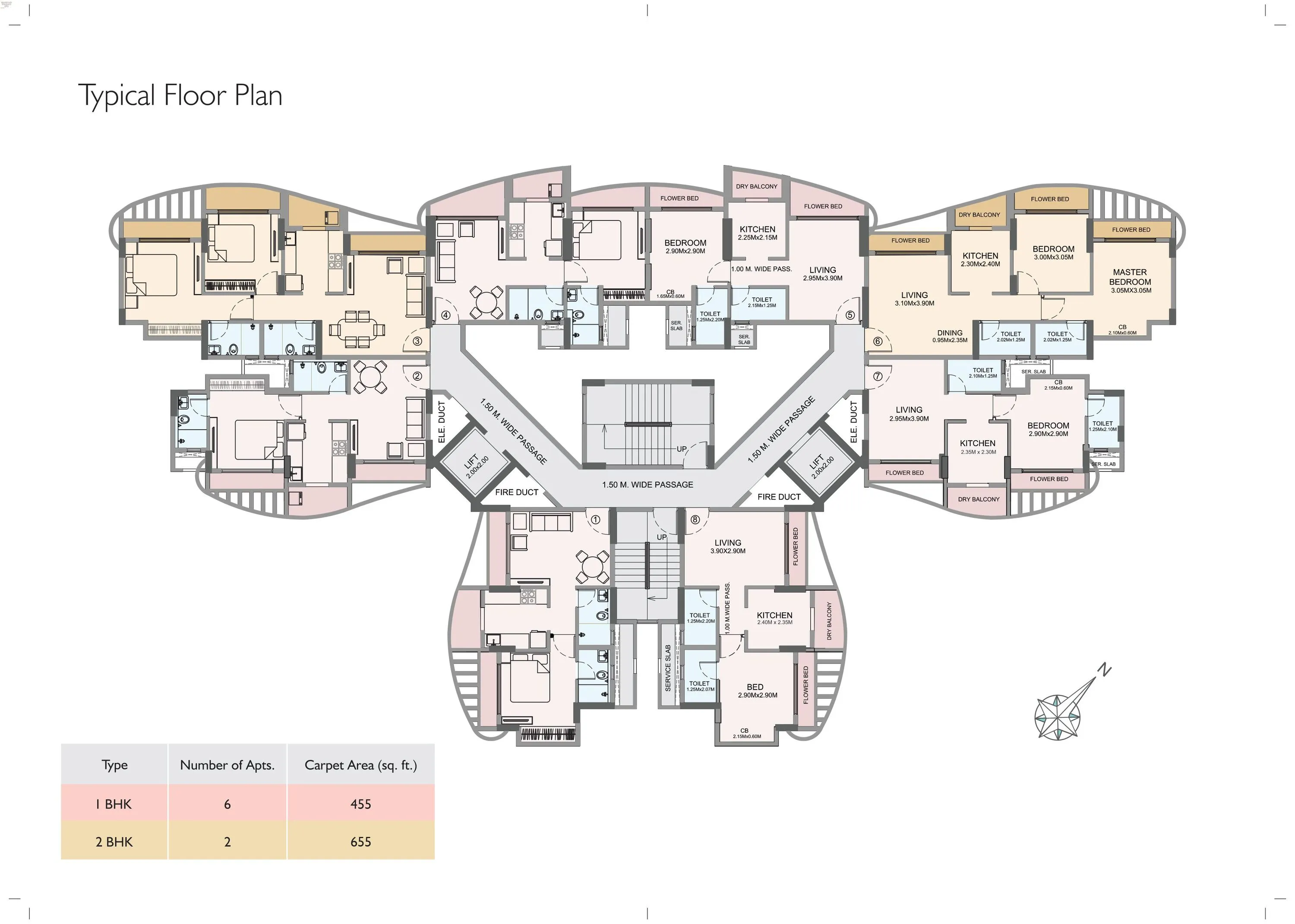 Origin Shubh Atika Floor plan 2