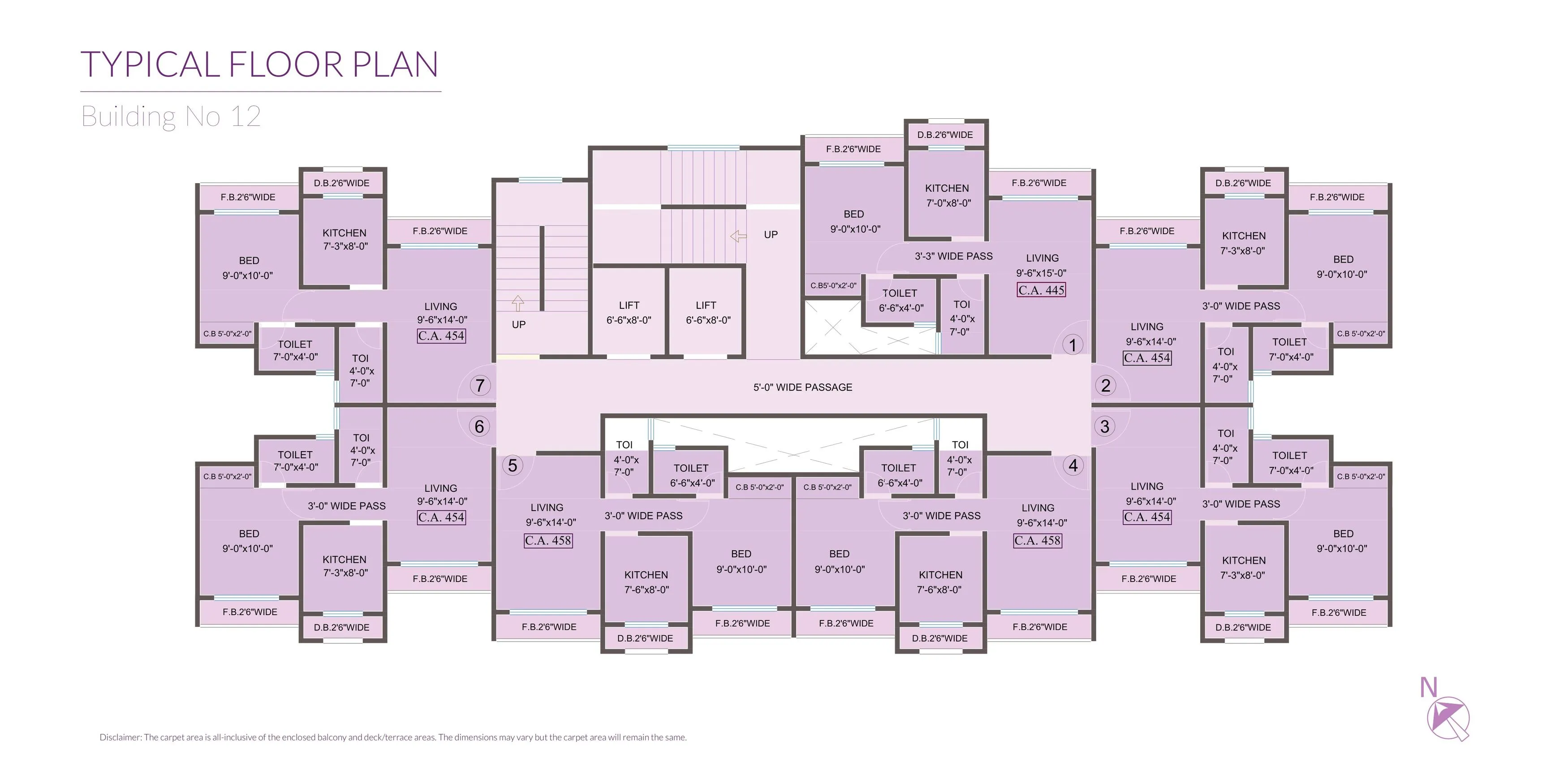 Origin Wisteria Square Floor plan 1