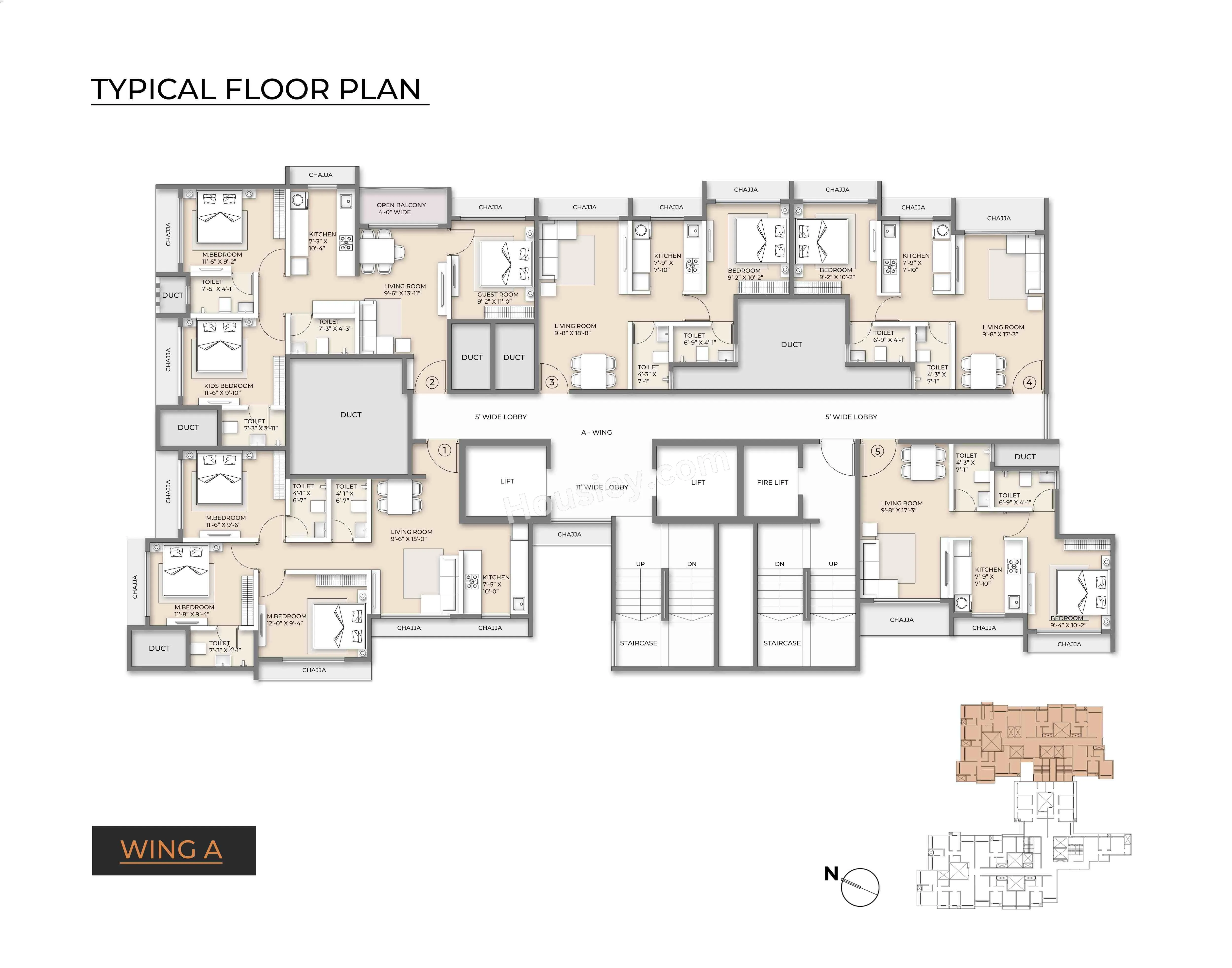 Ornate Serenity Floor plan 2