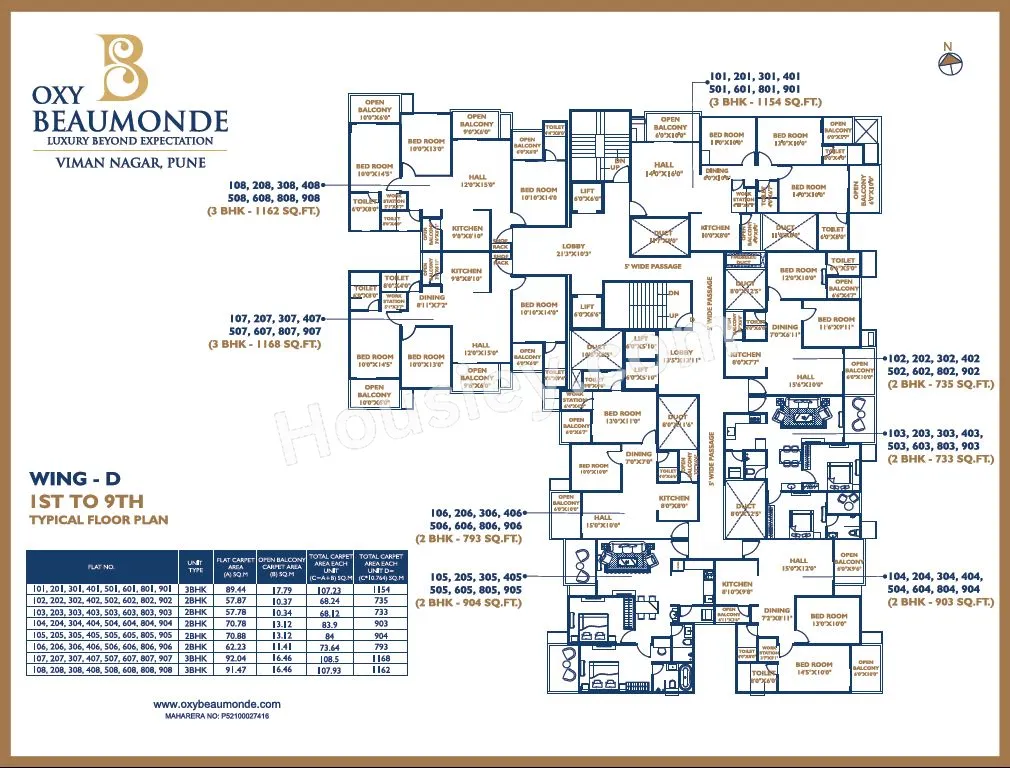 Oxy Beaumonde Floor plan 3