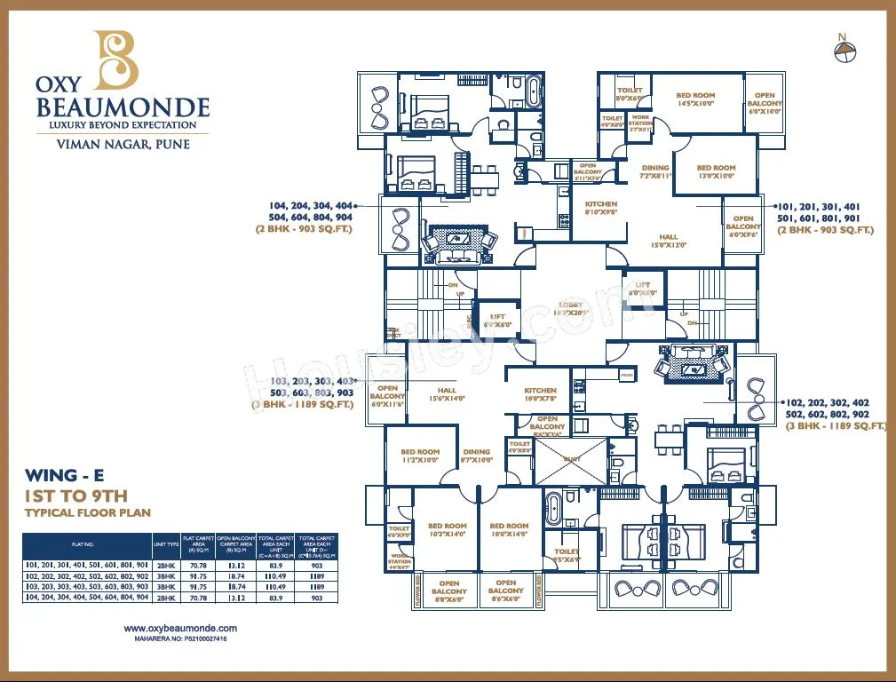 Oxy Beaumonde Floor plan 4