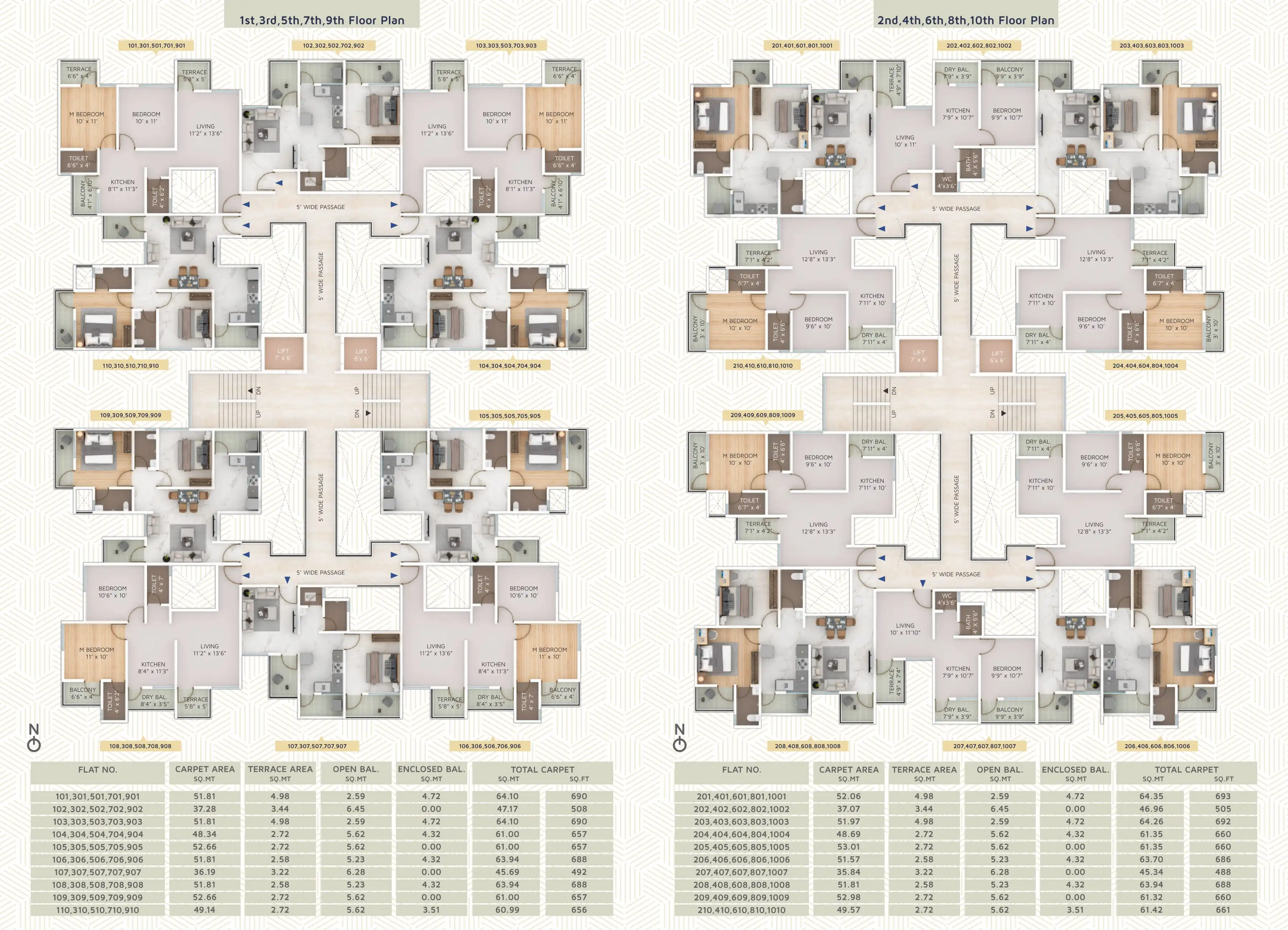 Padale Grandeza Floor plan 2