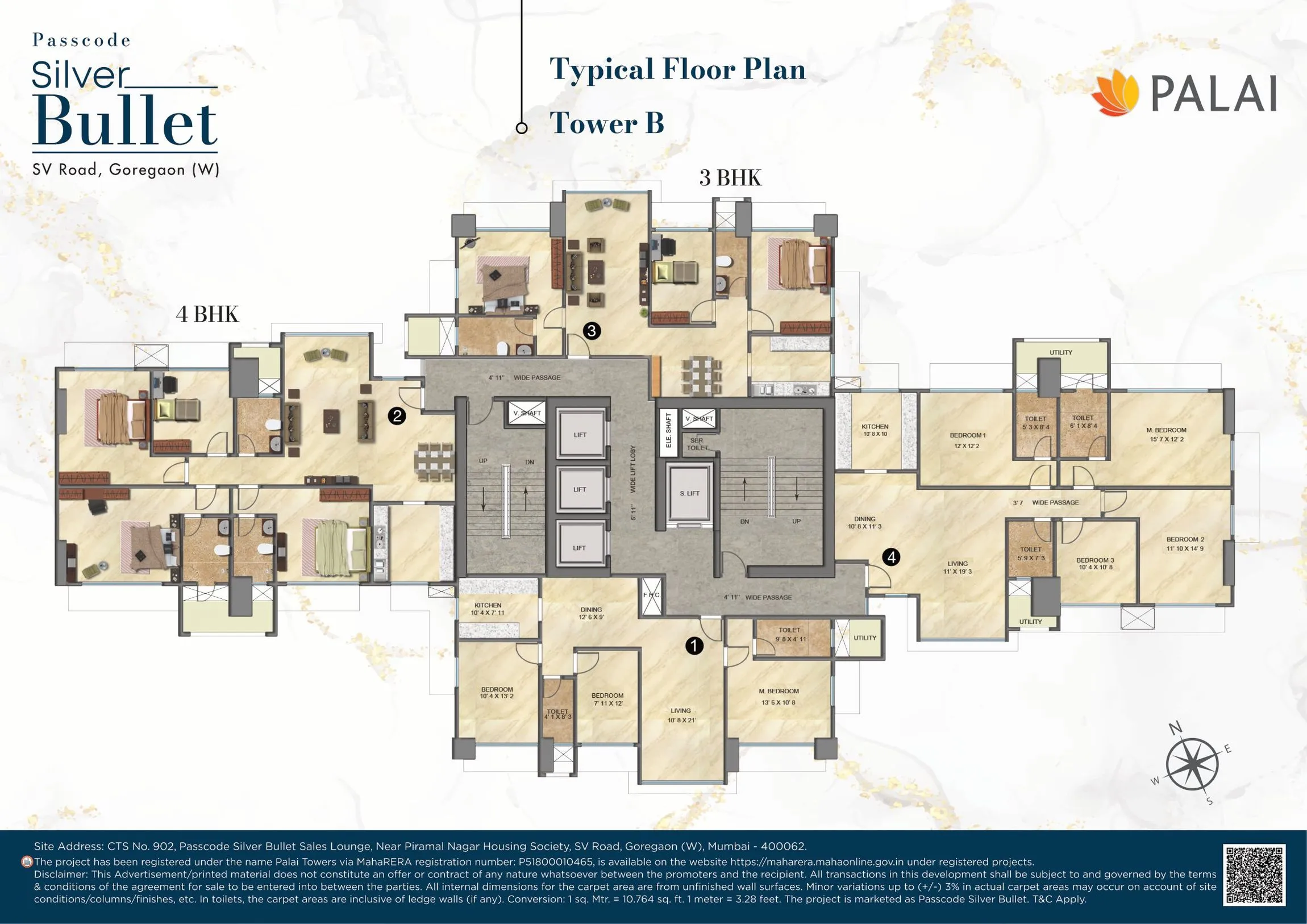 Palai Silver Bullet Floor Plan