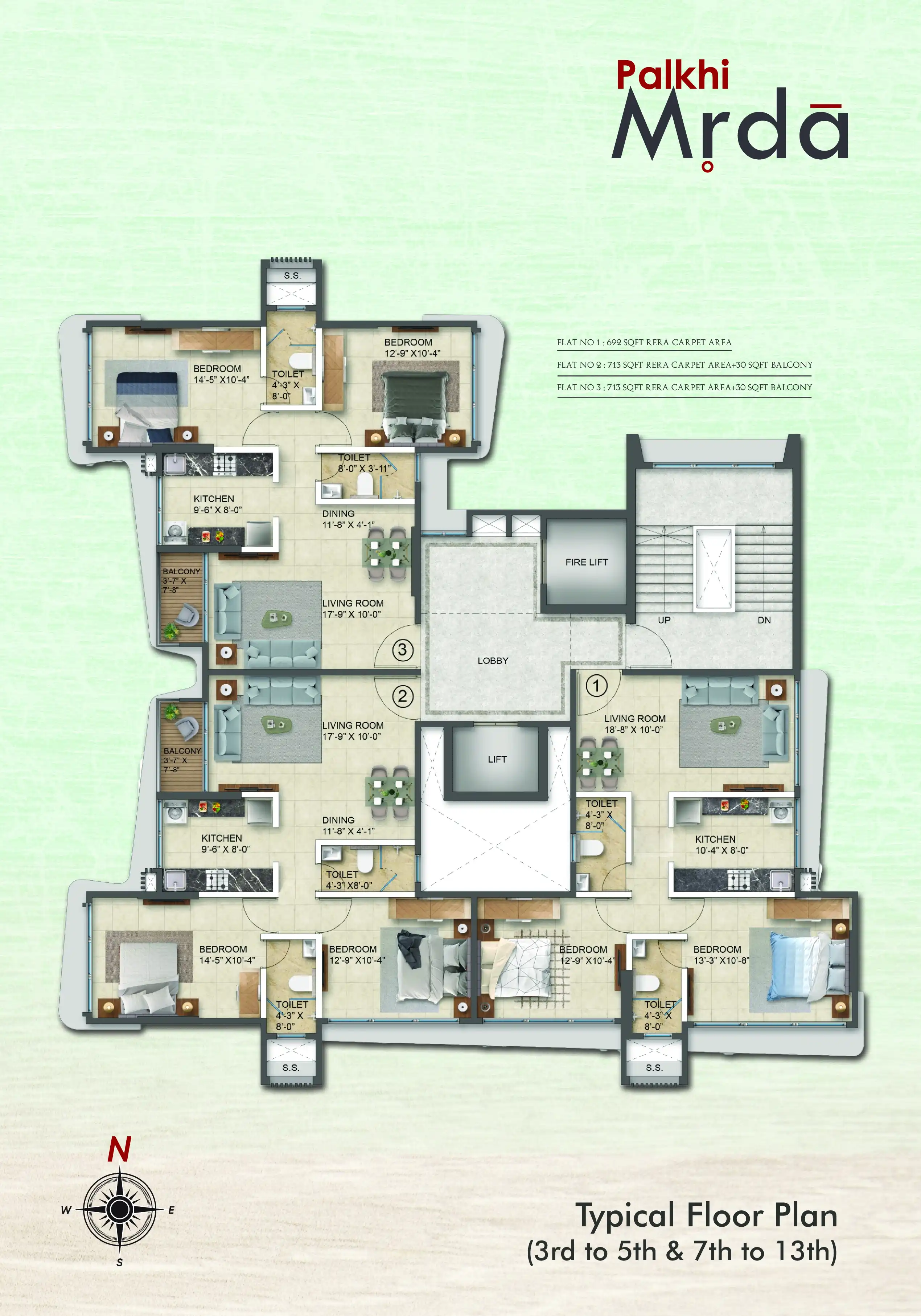 Palkhi Mrda Floor Plan