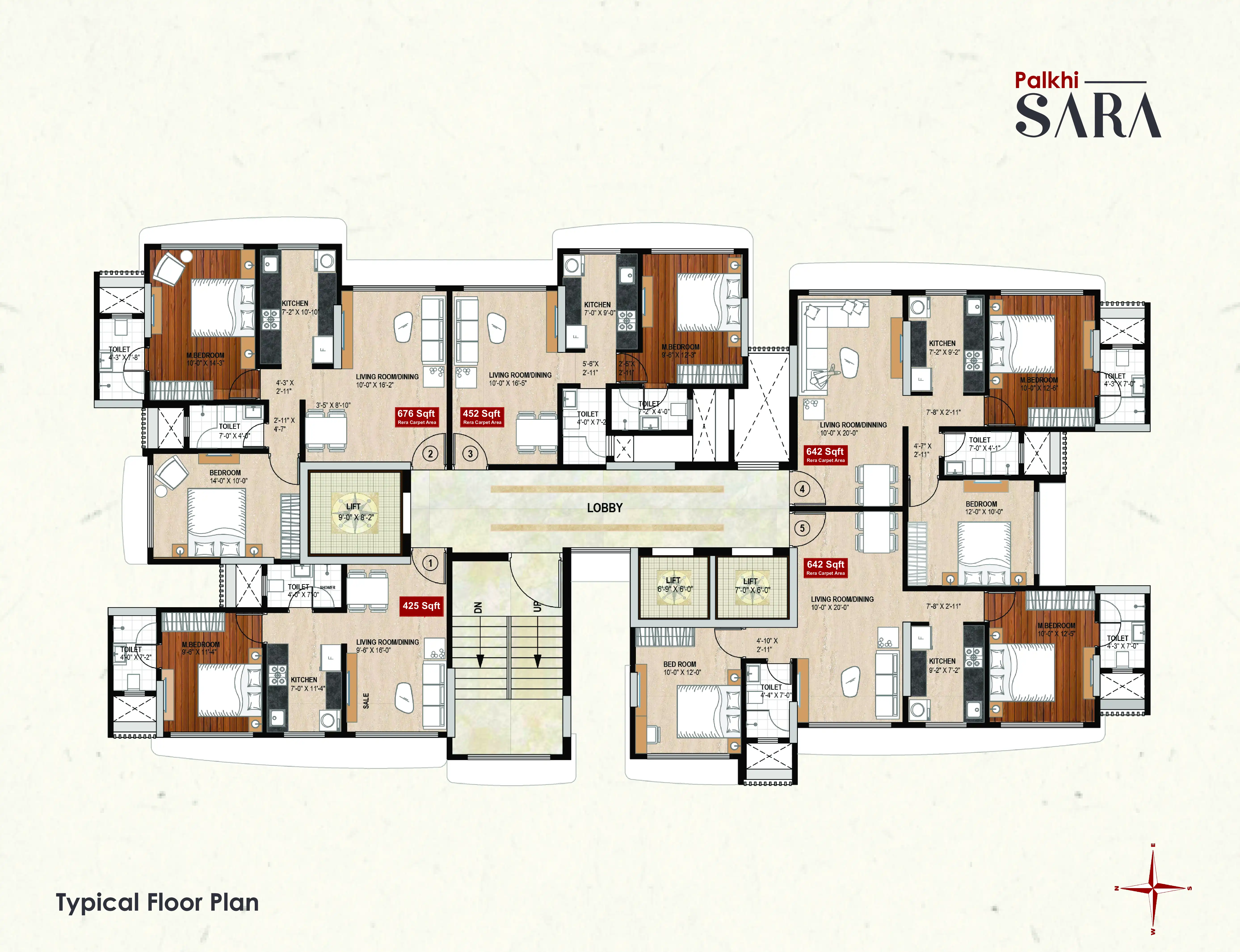 Palkhi Sara Floor plan 3