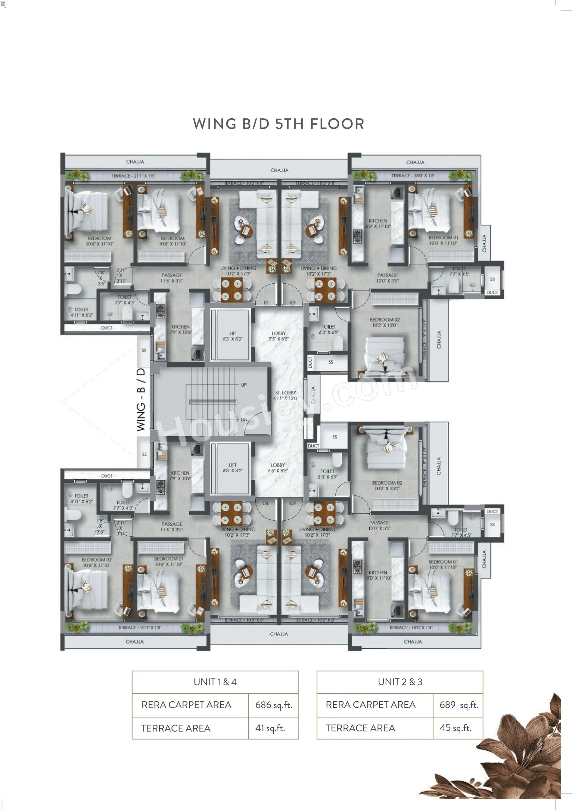 Paradigm Artteza Floor plan 3
