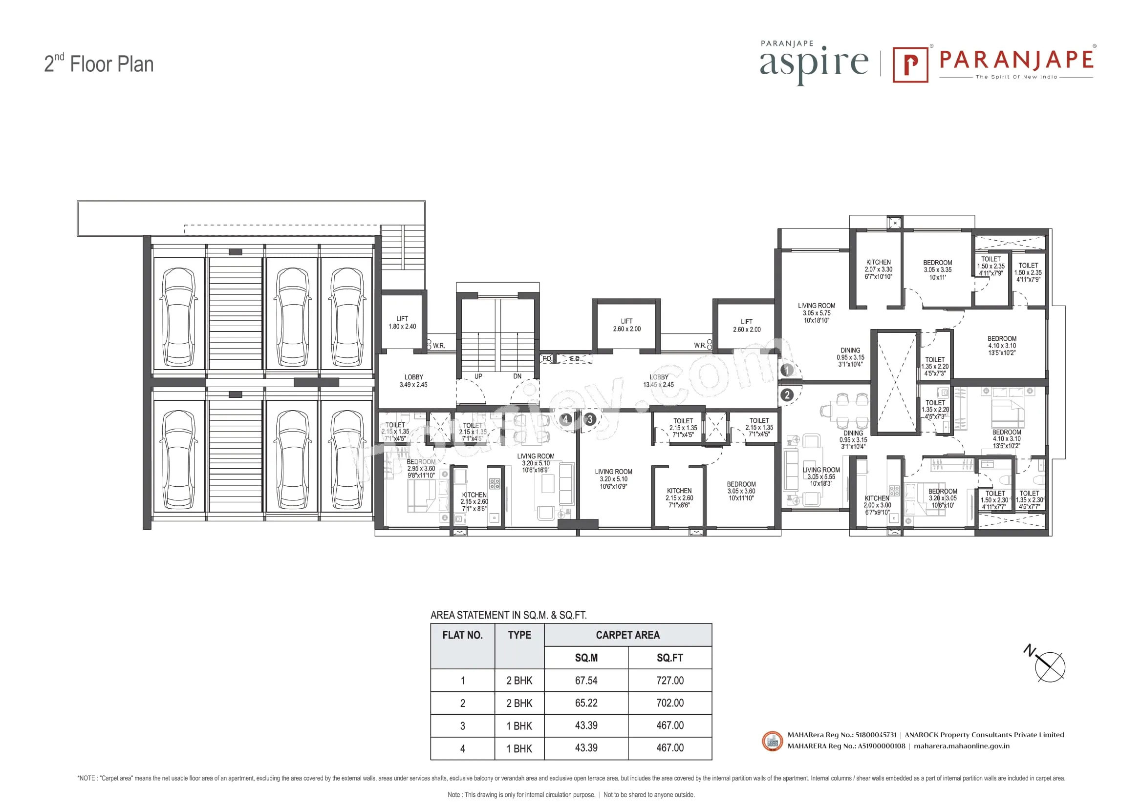 Paranjape Aspire Floor plan 4