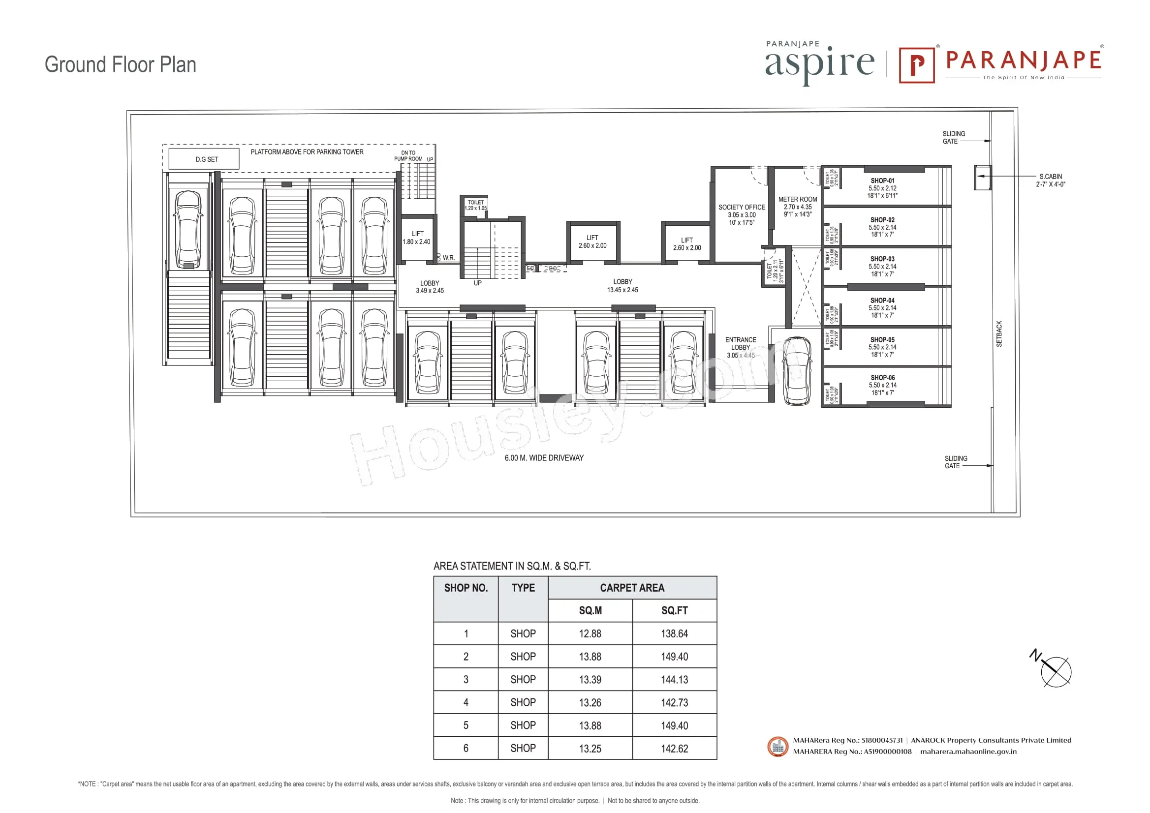 Paranjape Aspire Floor plan 5