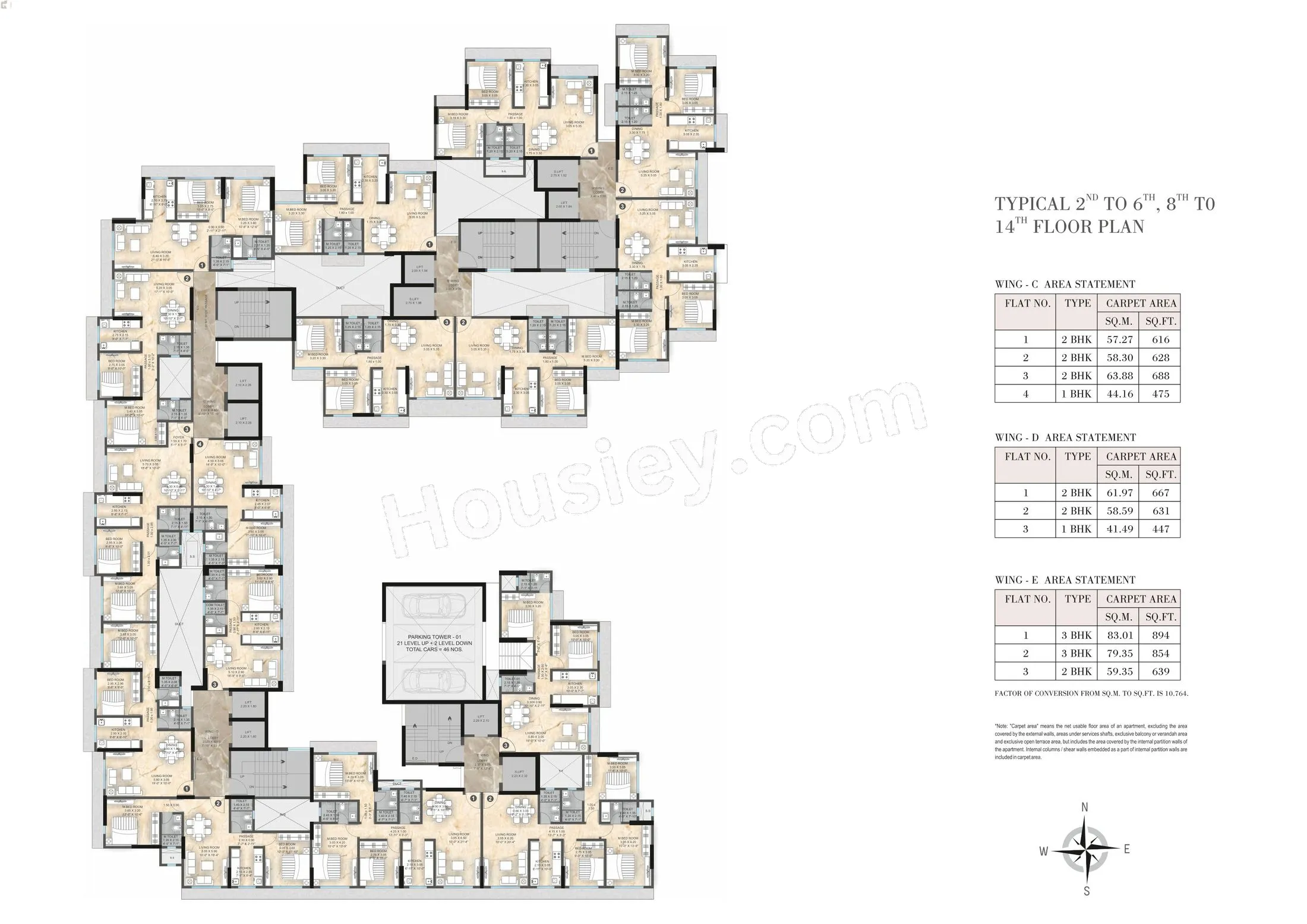 Paranjape Athena Floor plan 2