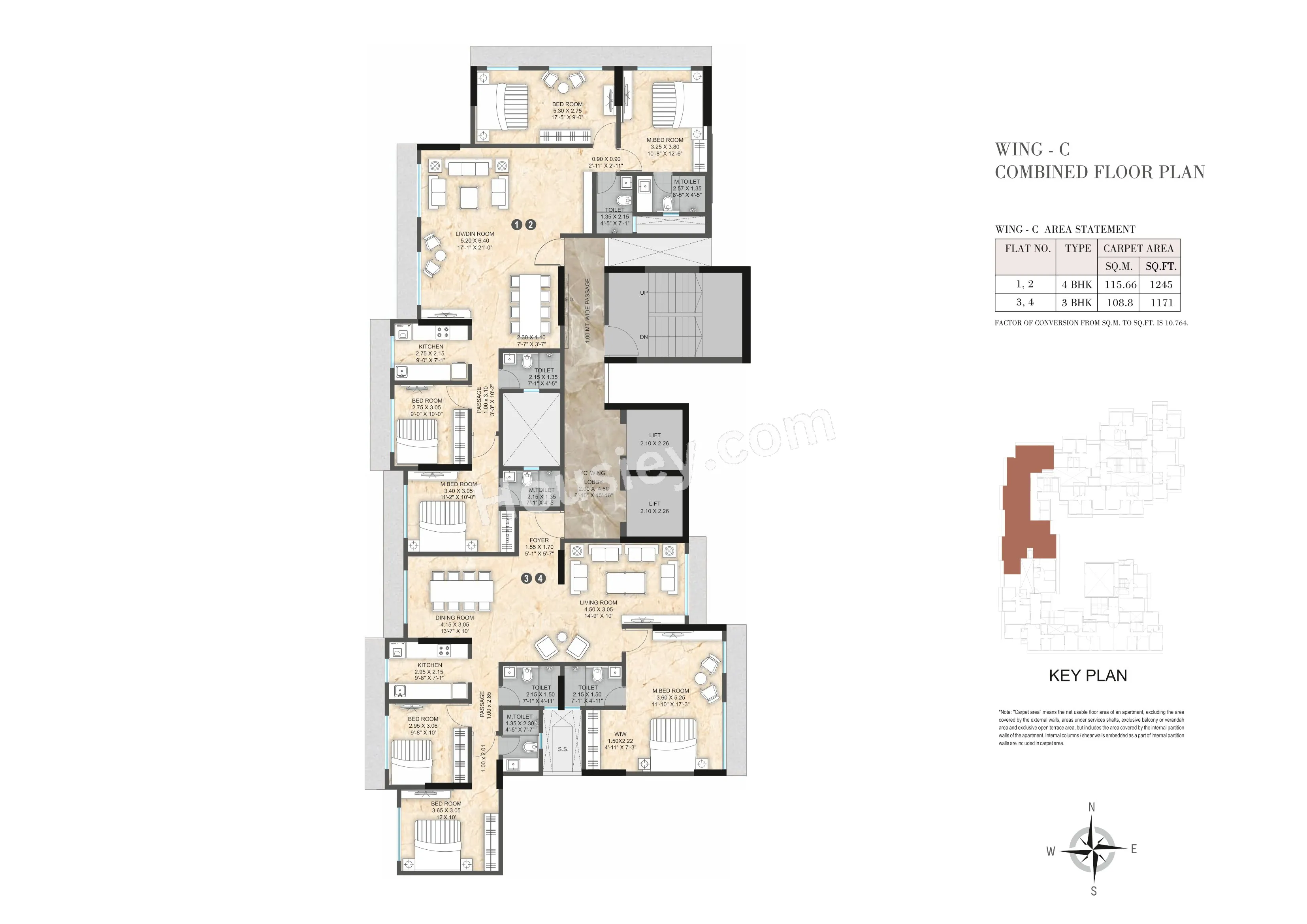Paranjape Athena Floor plan 3