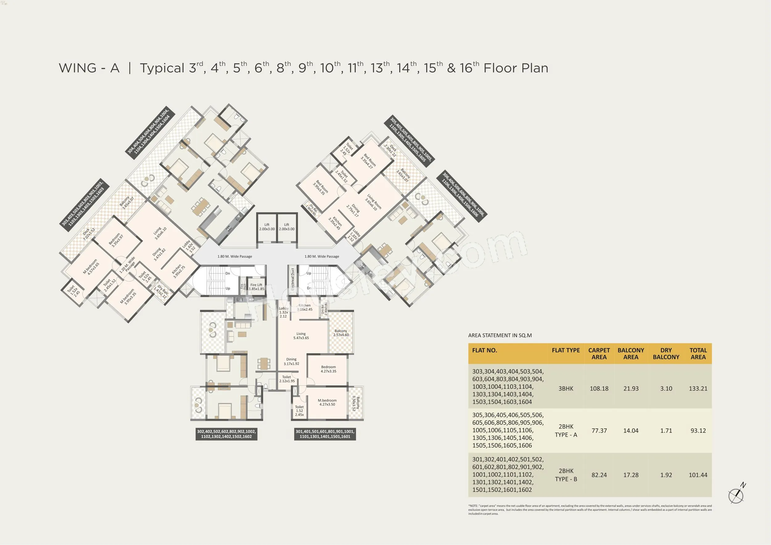 Paranjape Highgardens Floor plan 2