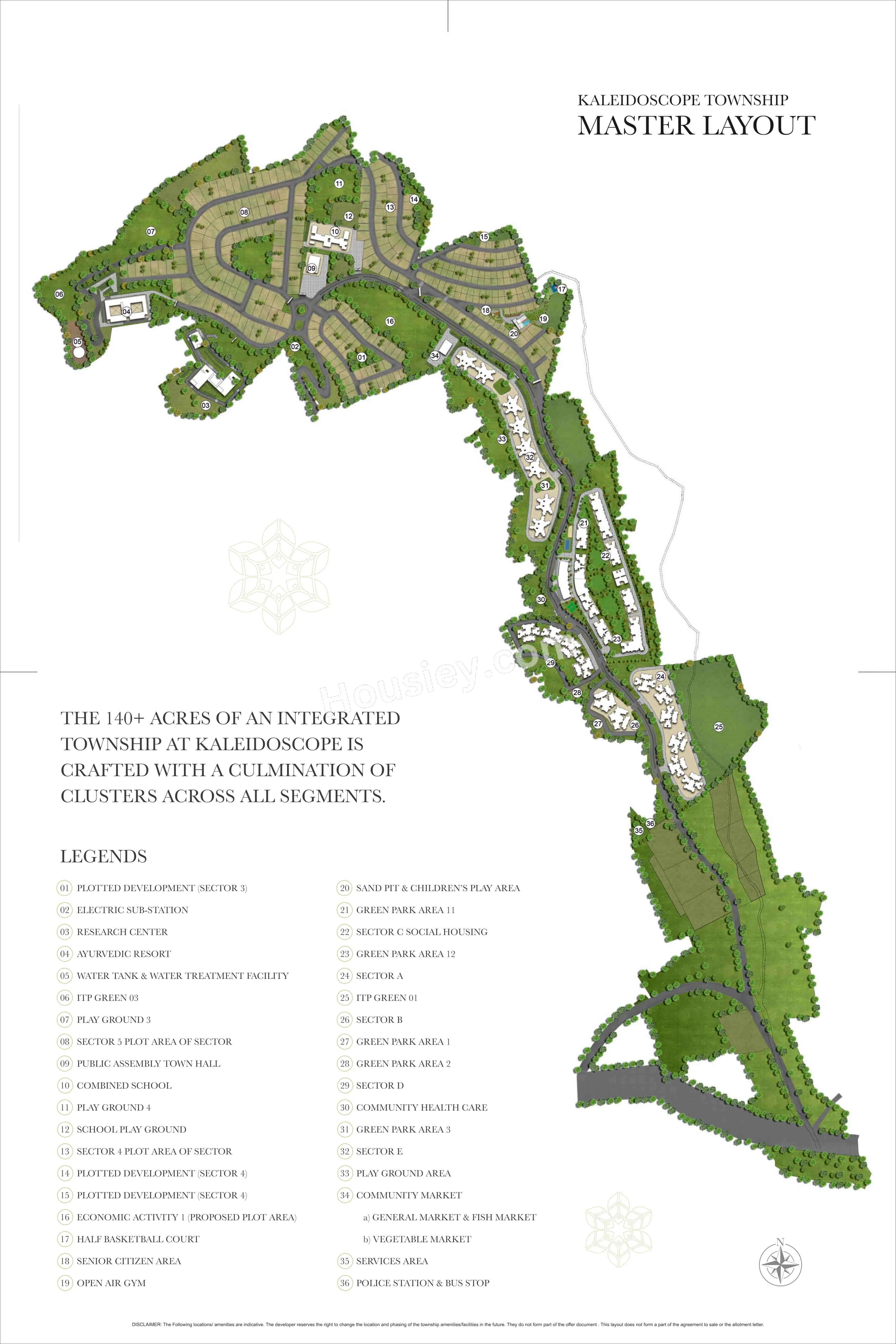 Paranjape Misty Greens Floor plan 1