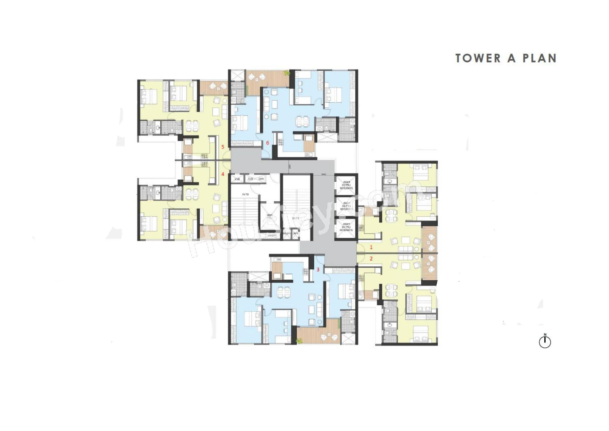 Paranjape The Ridges 41 Floor Plan