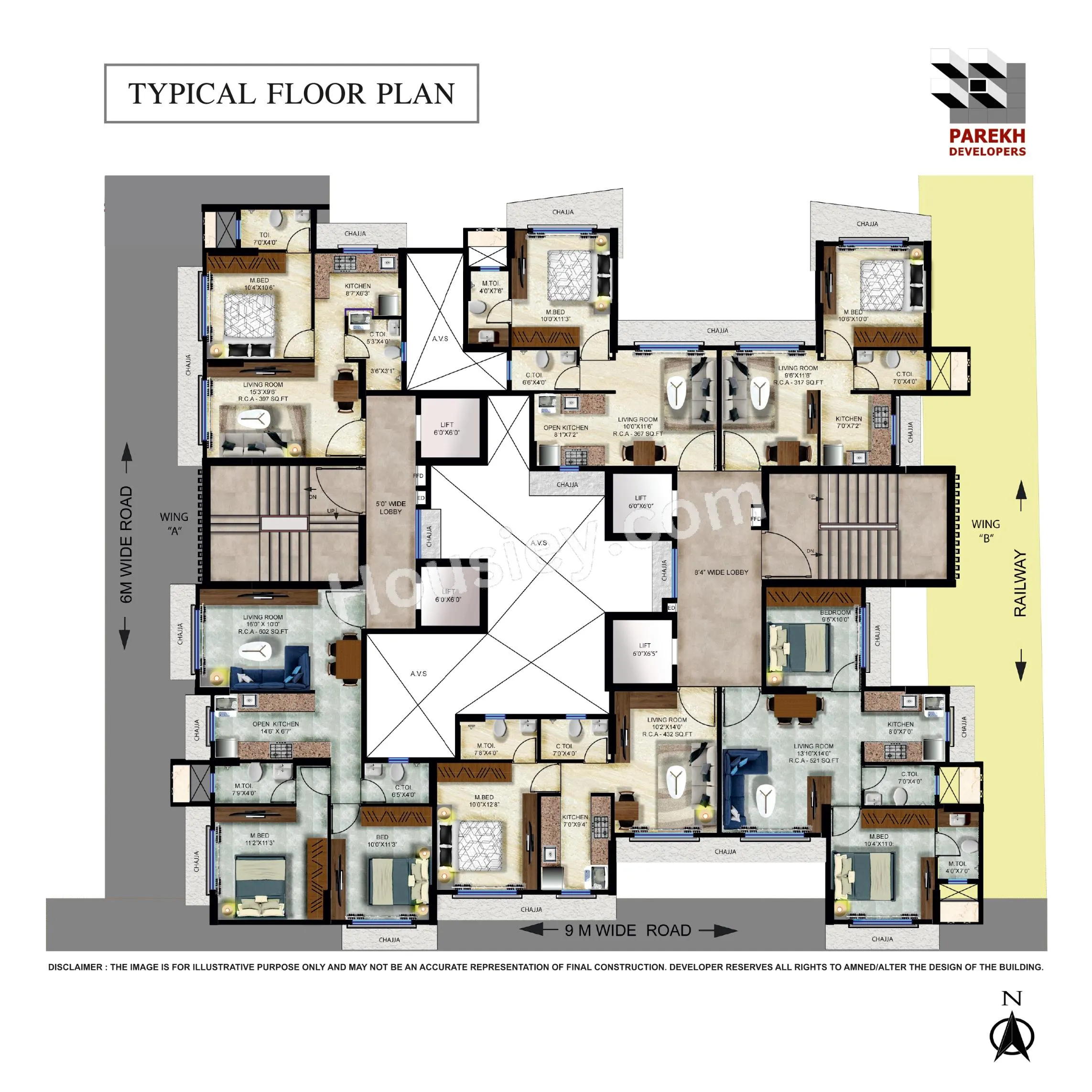 Parekh Celeste Floor Plan