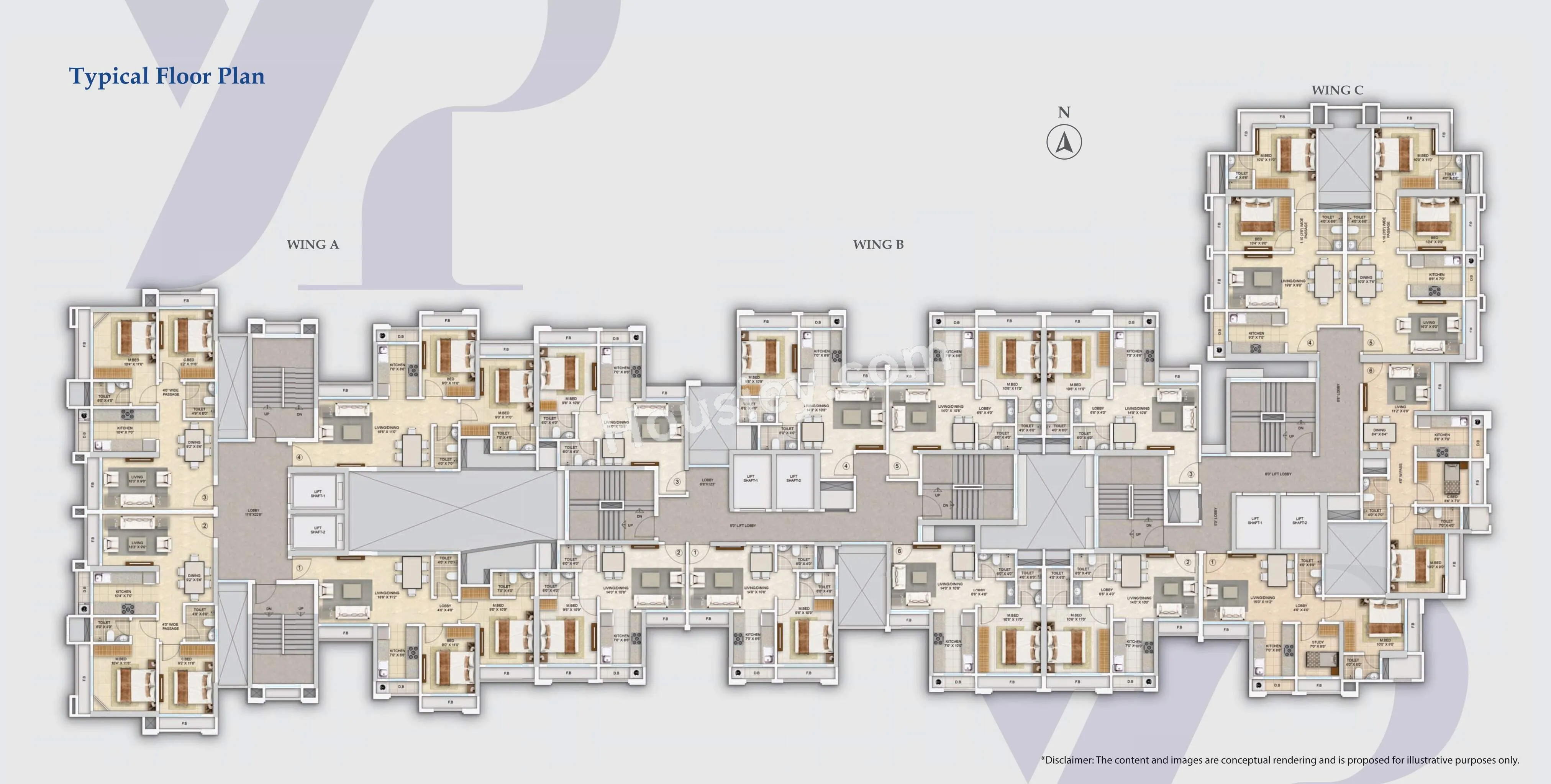 Parikh Yash Platina Floor plan 1