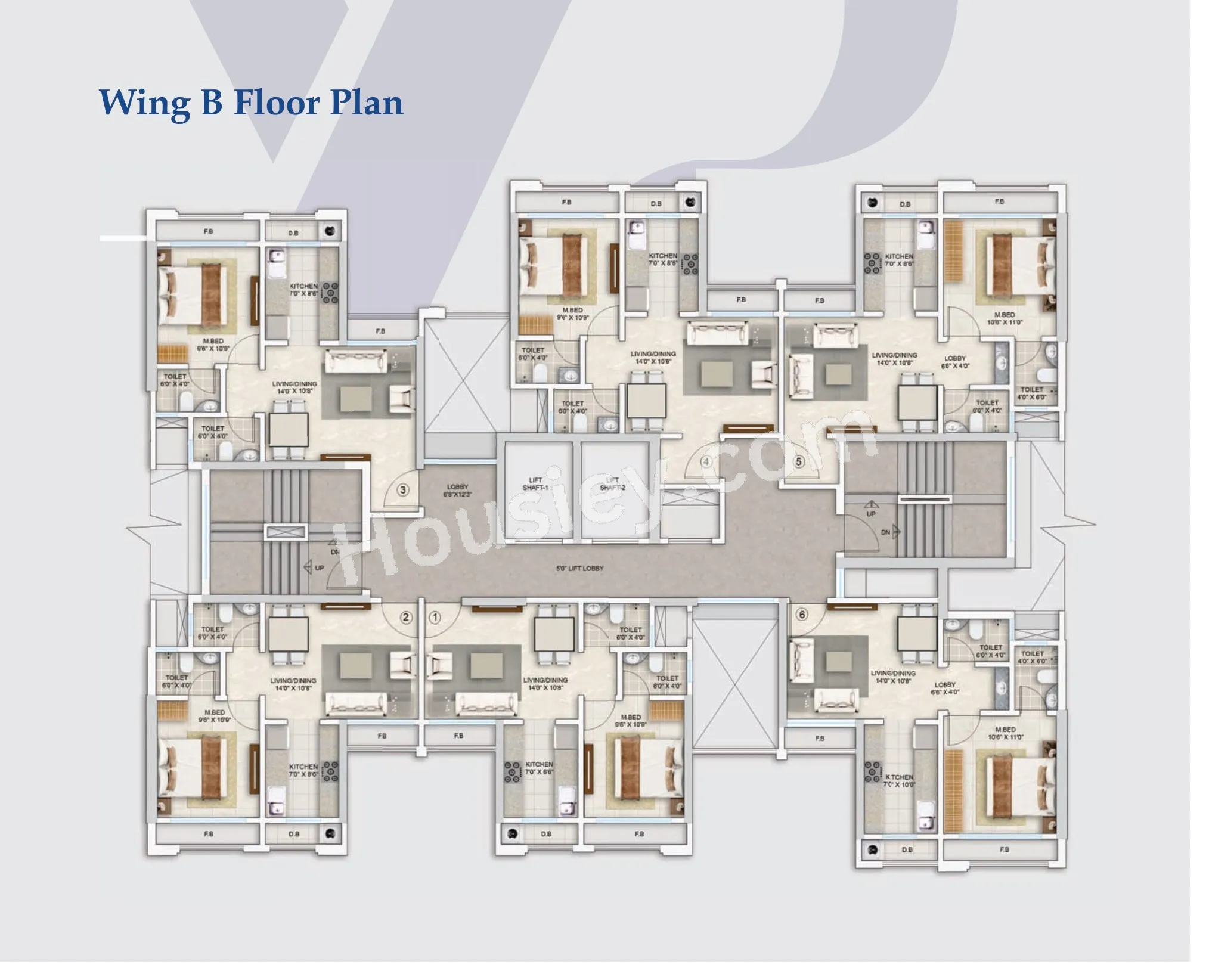 Parikh Yash Platina Floor plan 4