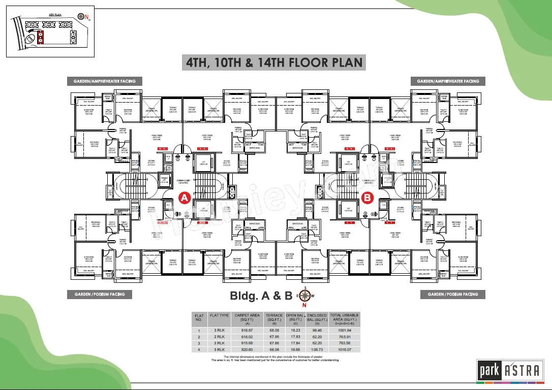 Park Astra Floor plan 1