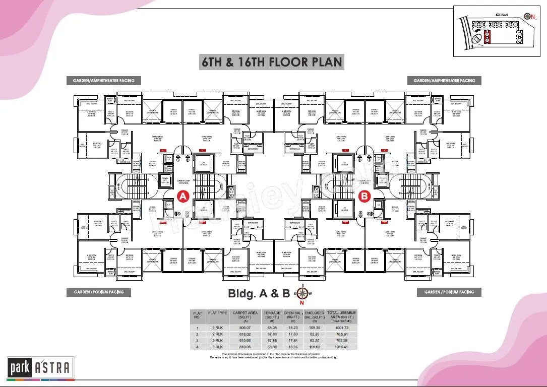 Park Astra Floor plan 3