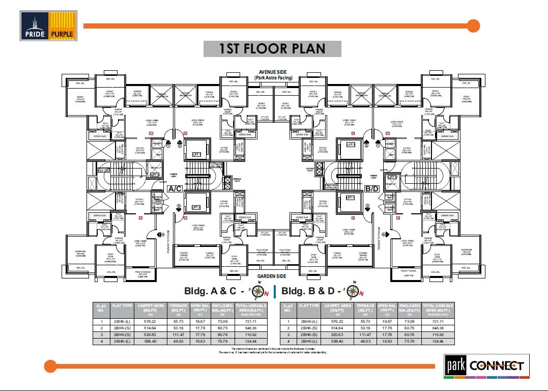 Park Connect Floor plan 4