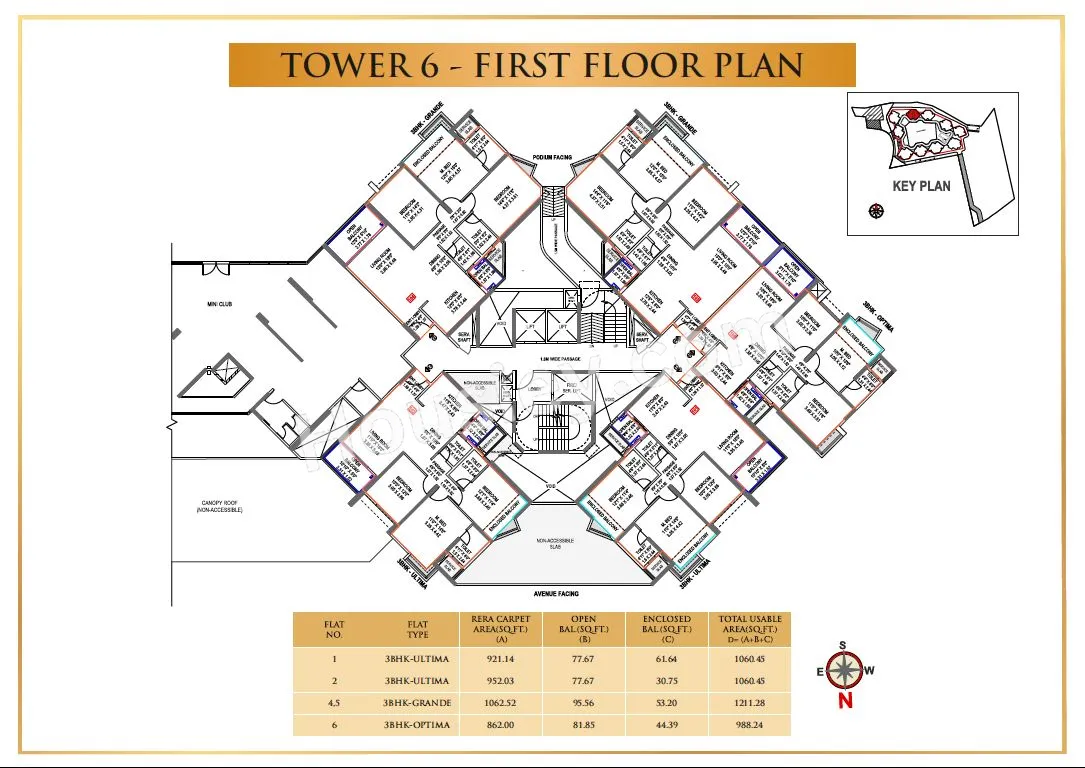 Pride Purple Park Titan Floor plan 2