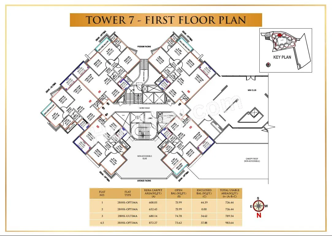 Pride Purple Park Titan Floor plan 3