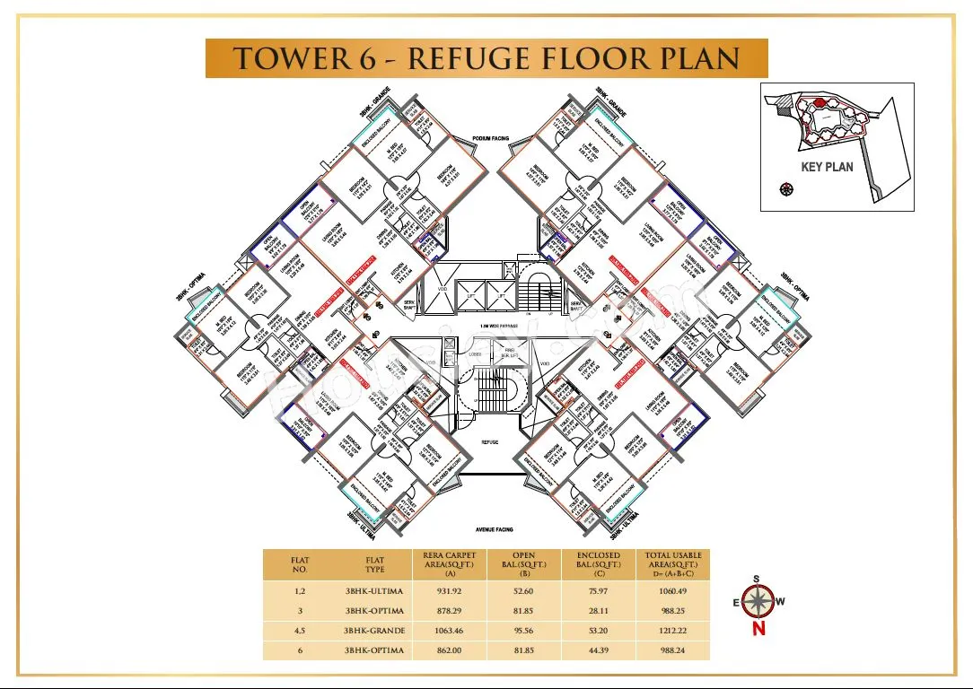 Pride Purple Park Titan Floor plan 5