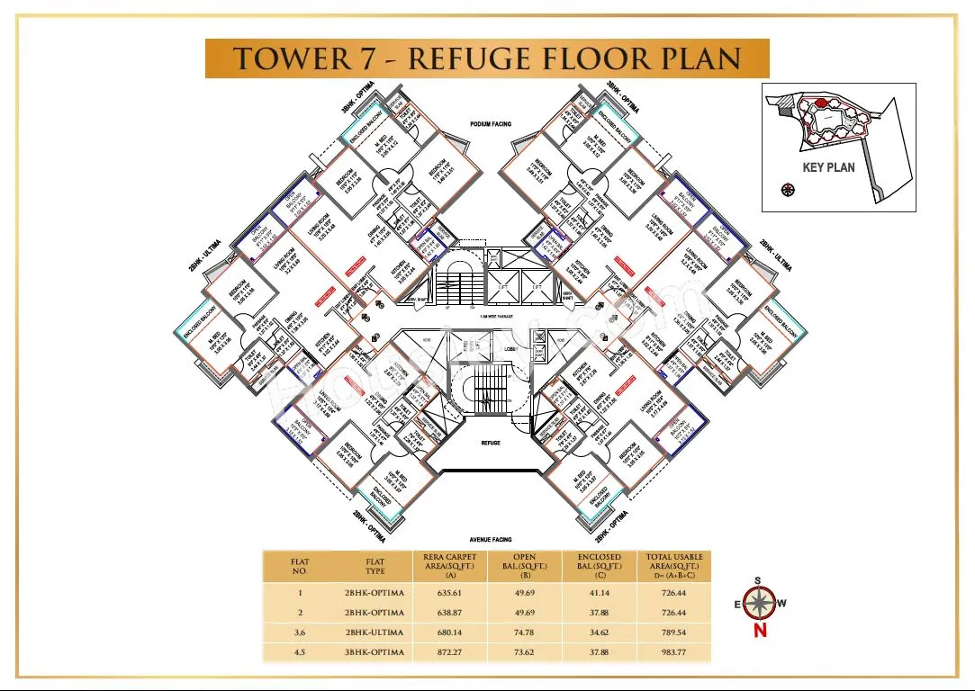 Pride Purple Park Titan Floor plan 6