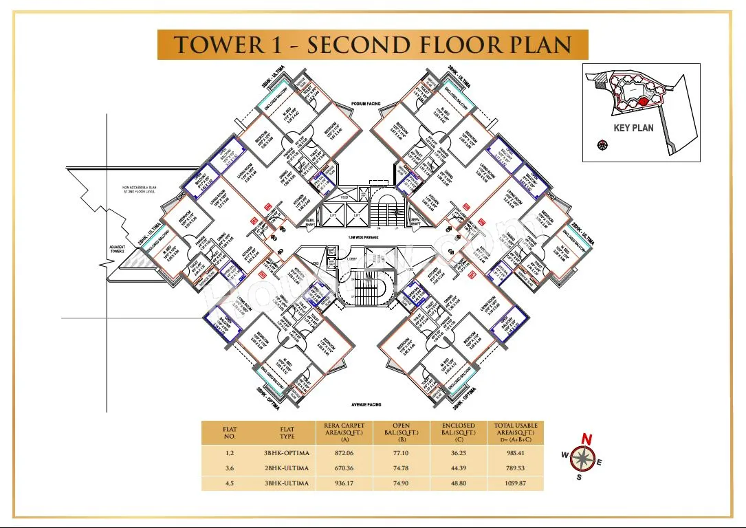 Pride Purple Park Titan Floor plan 7