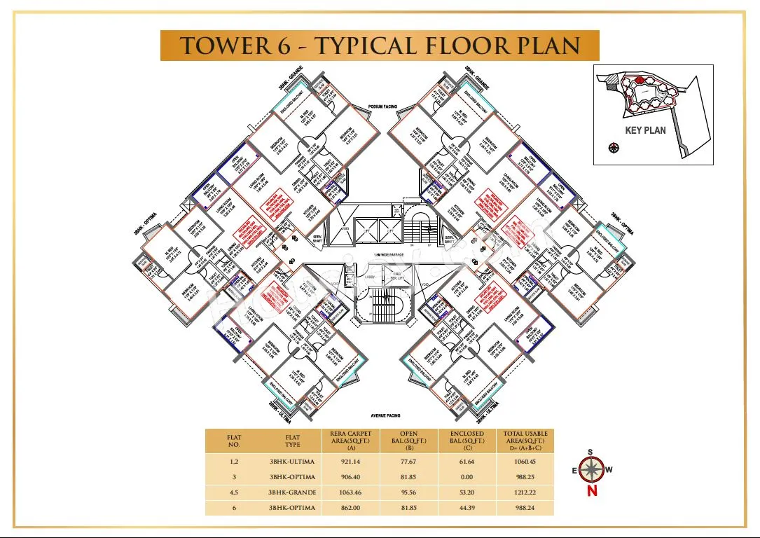Pride Purple Park Titan Floor plan 11