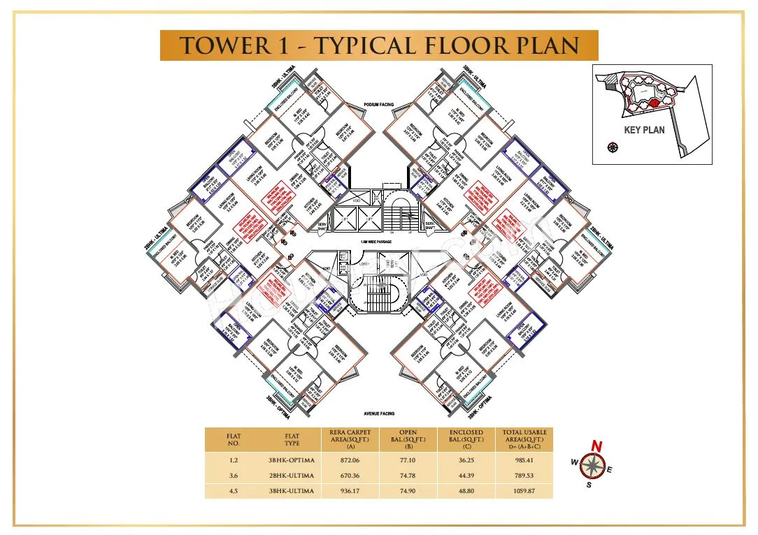 Pride Purple Park Titan Floor plan 10